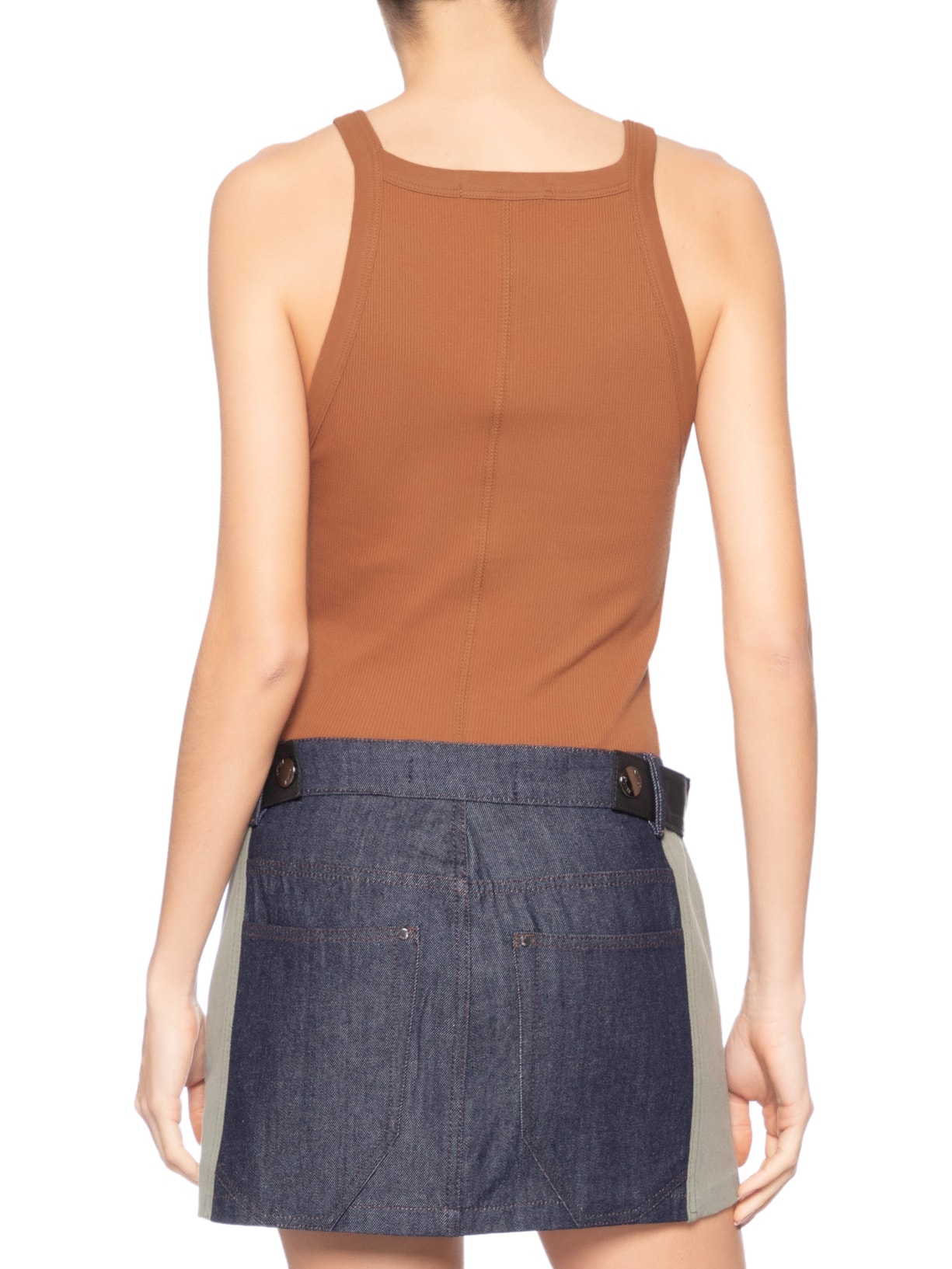 Regata Feminina Ribana Basic – Marrom Animale