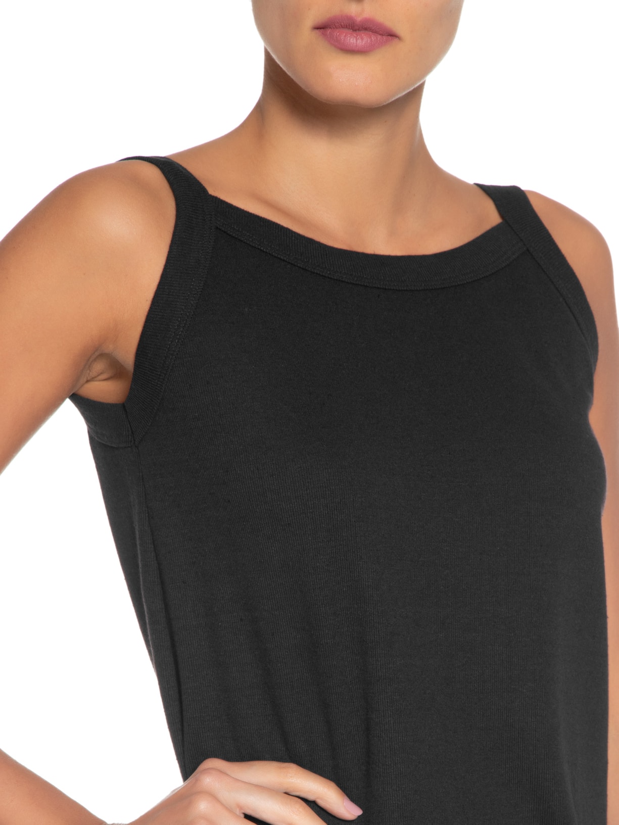 Regata Feminina Ribana Eco Preto Osklen