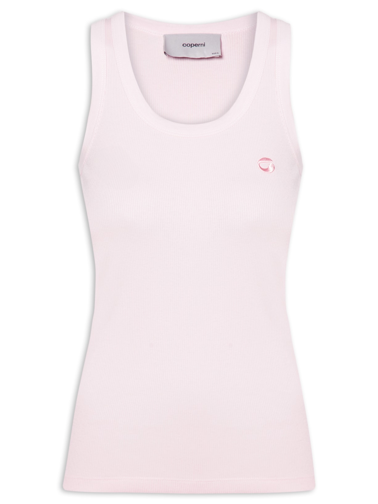 Regata Feminina Ribana Logo Tank Top Rosa Coperni