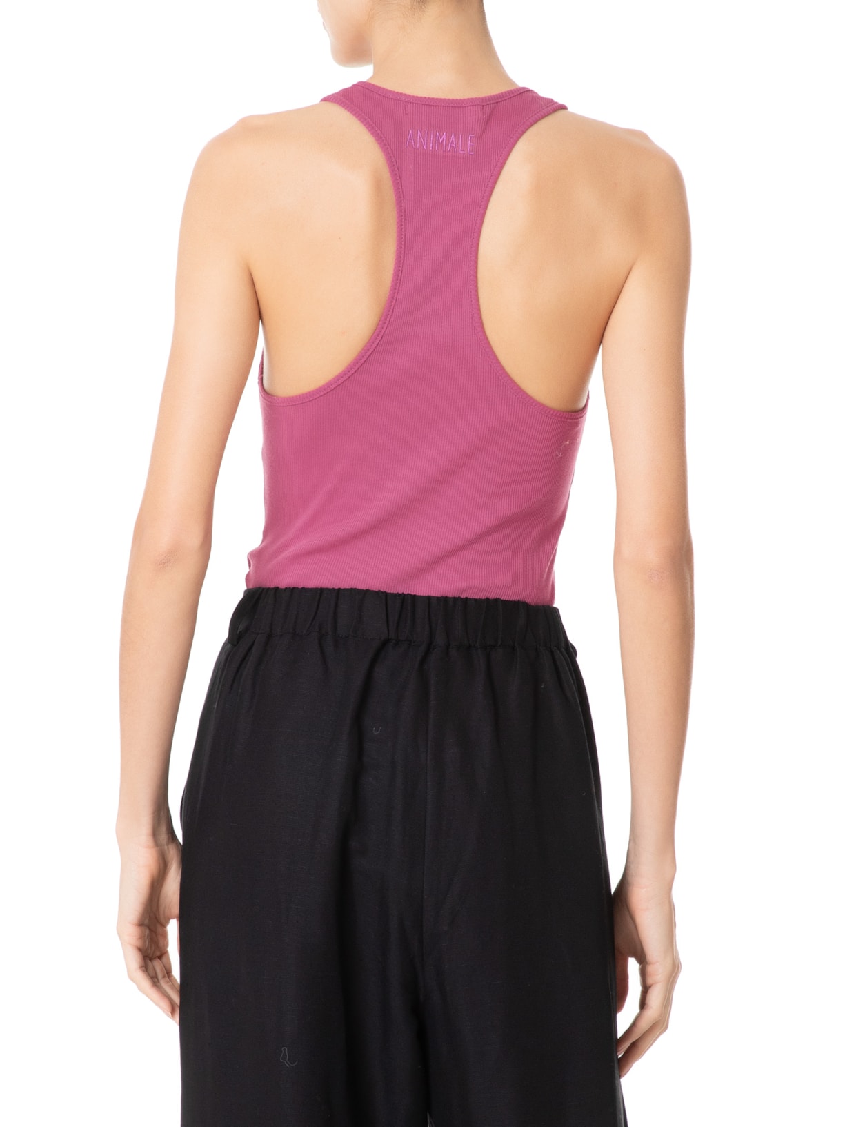 Regata Feminina Ribana Nadador Color Rosa Animale