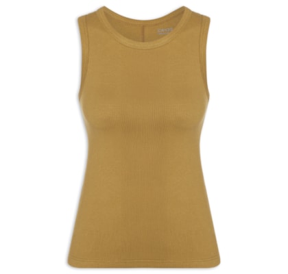 Regata Feminina Ribana Vintage Tank - Marrom