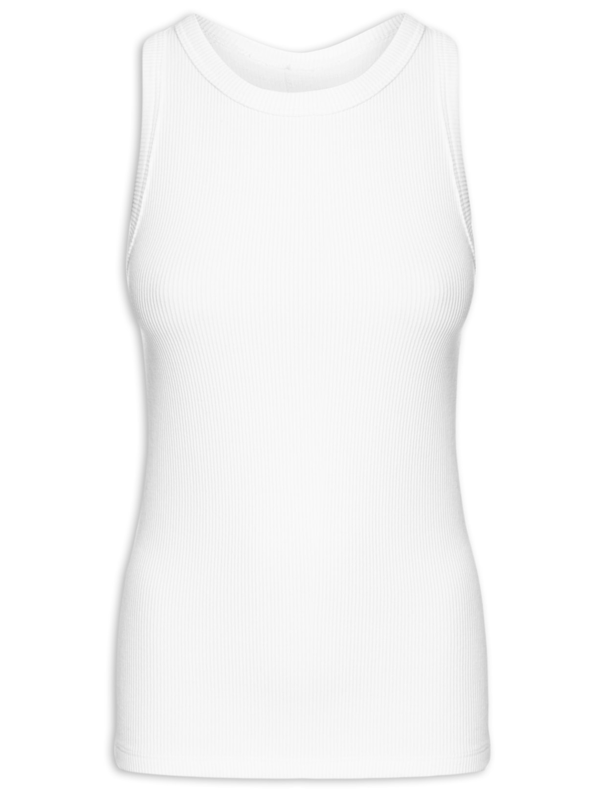 Regata Feminina Ribana Vintage Tank - Off White