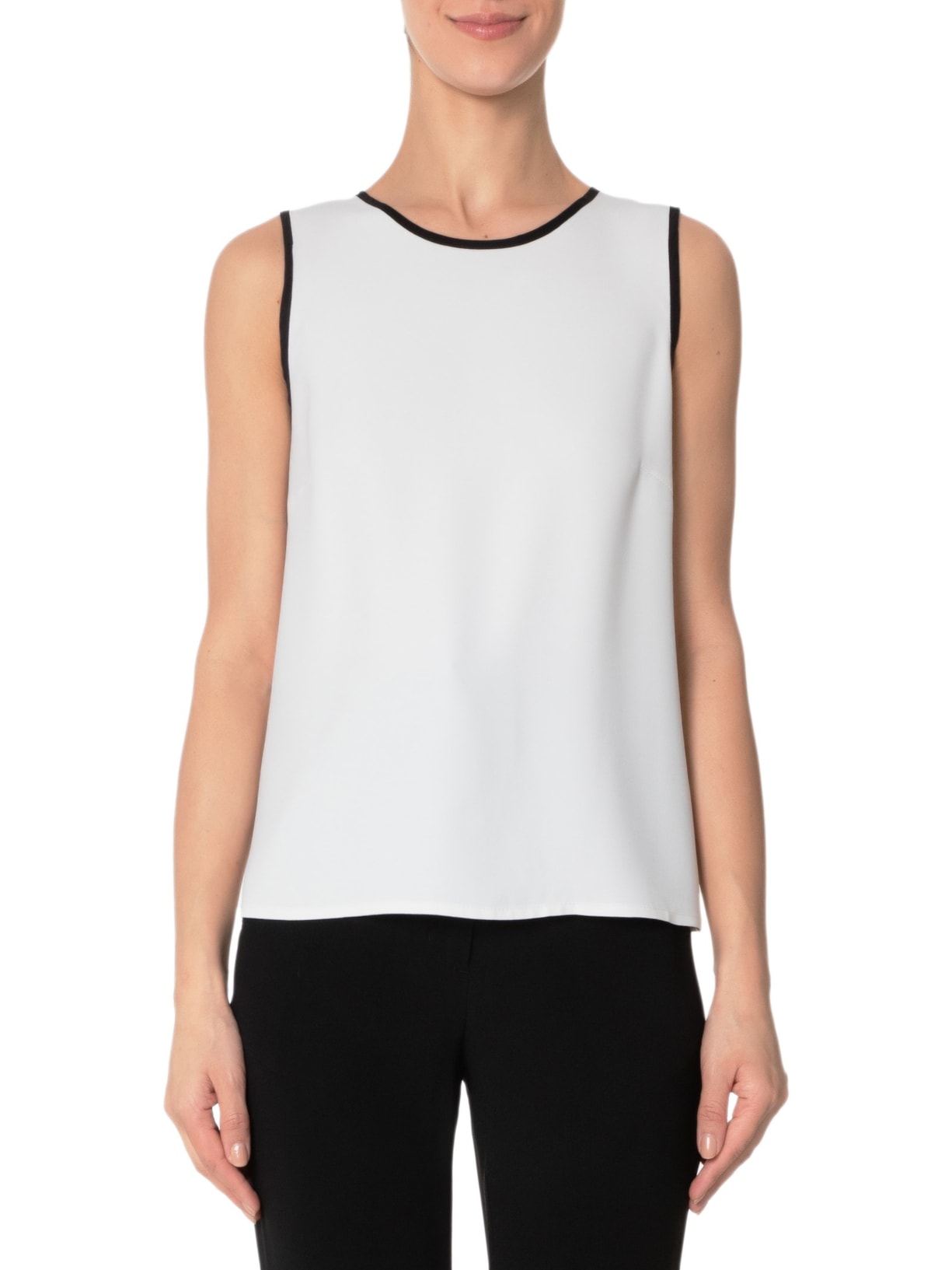 Regata Feminina Sara Com Vivo Branco Iorane