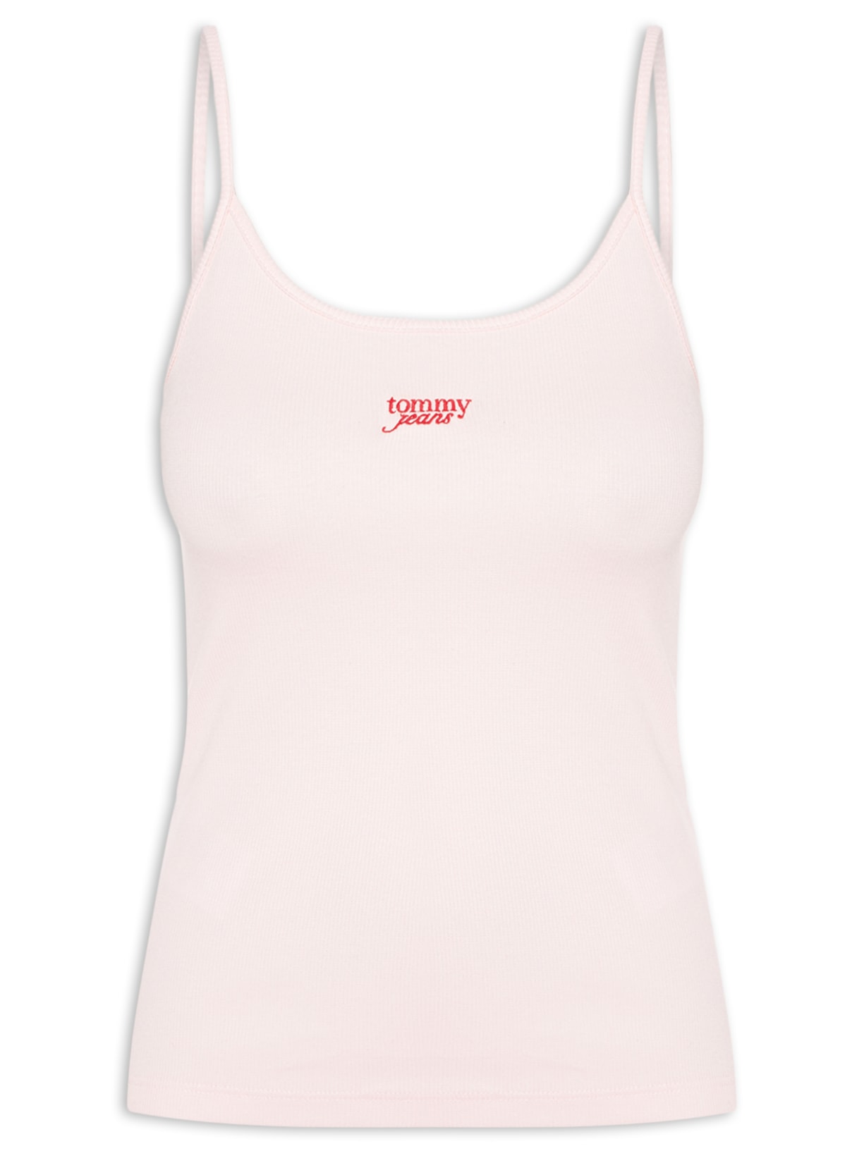 Regata Feminina Script Strappy Top - Rosa