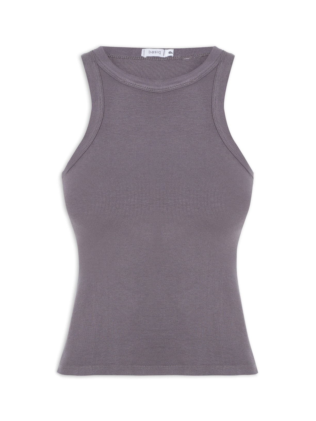 Regata Feminina Sem Manga - Cinza