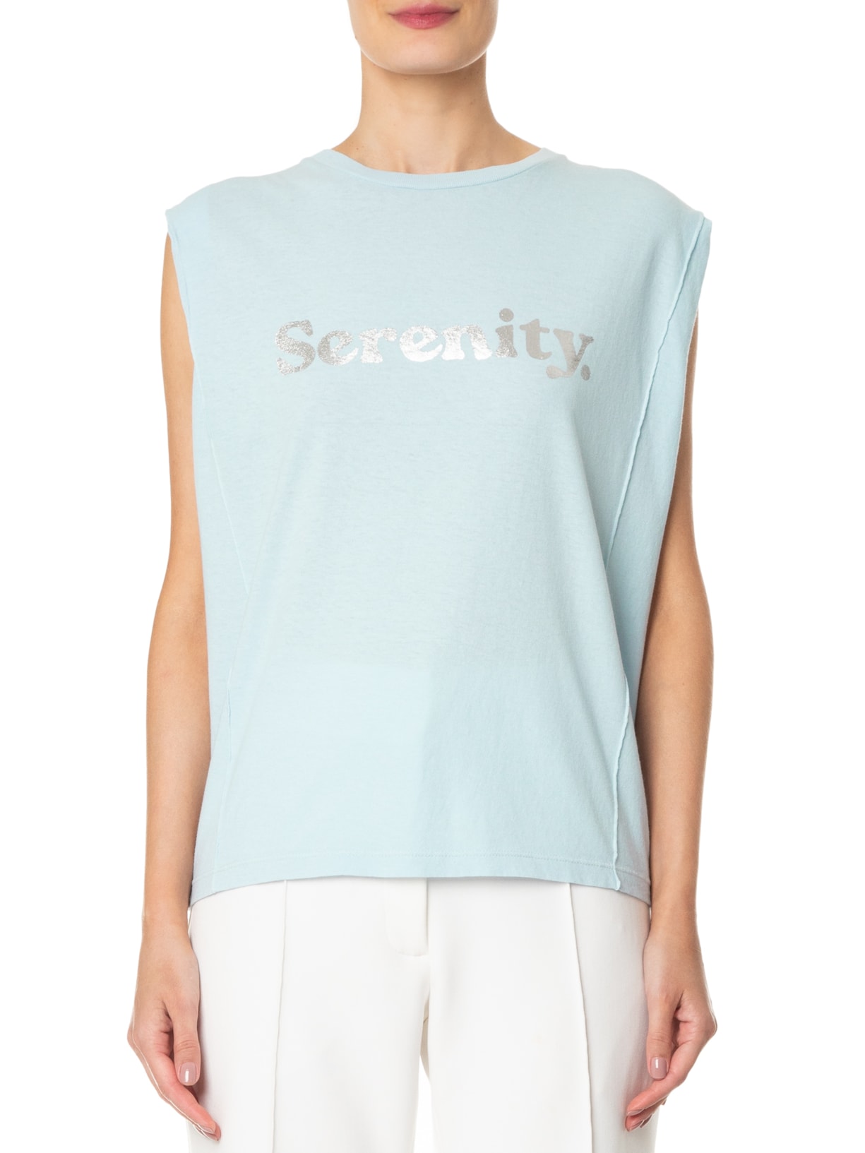 Regata Feminina Serenity Azul Mixed