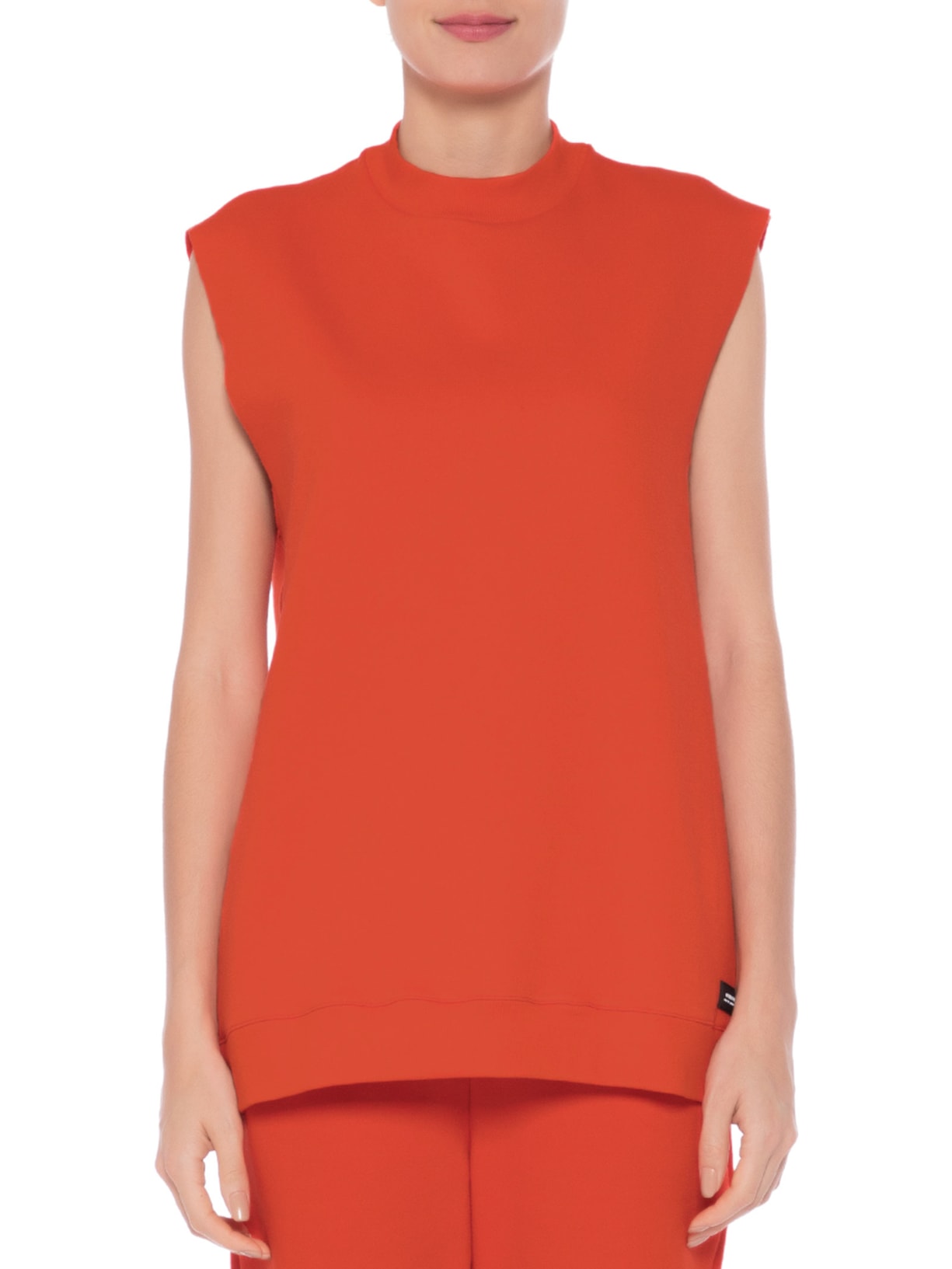 Regata Feminina Sleeveless Moletom Primary Vermelho Osklen