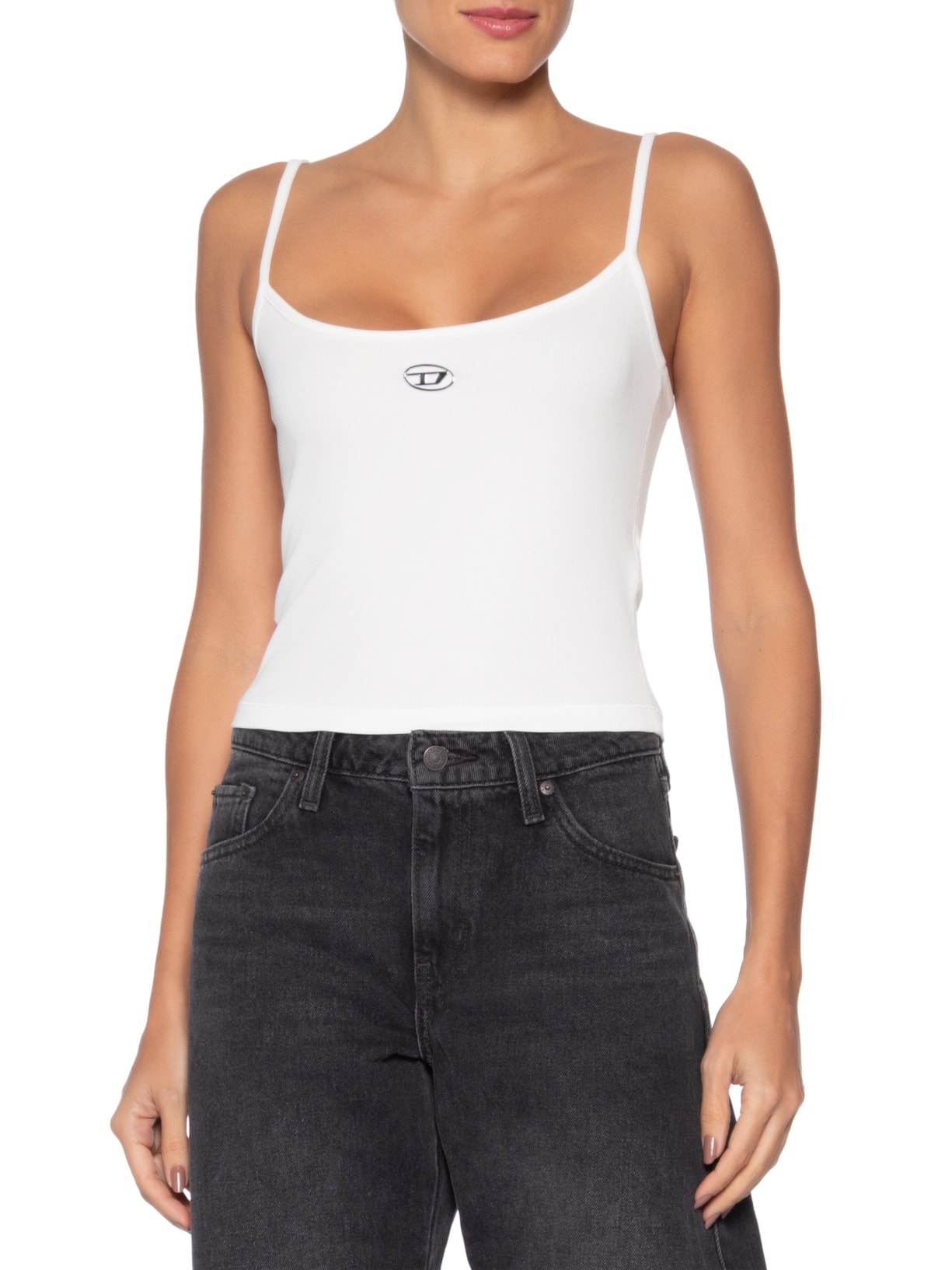 Regata Feminina  T-Hupy Od Tank – Branco Diesel