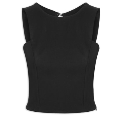 Regata Feminina Taise - Preto