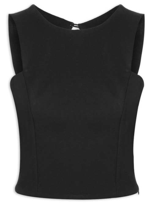 Regata Feminina Taise - Preto