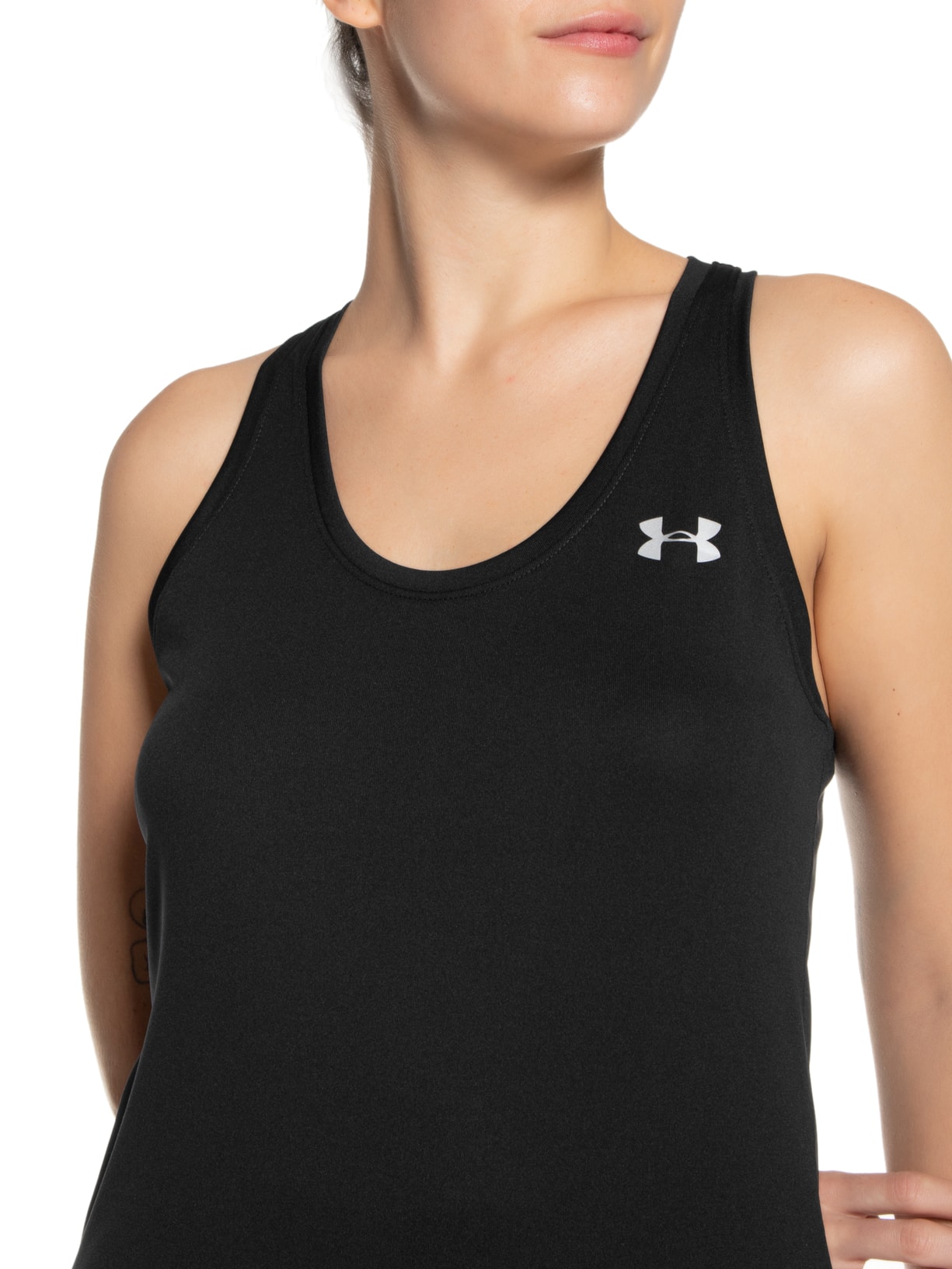 Regata Feminina Tech Tank Preto Under Armour