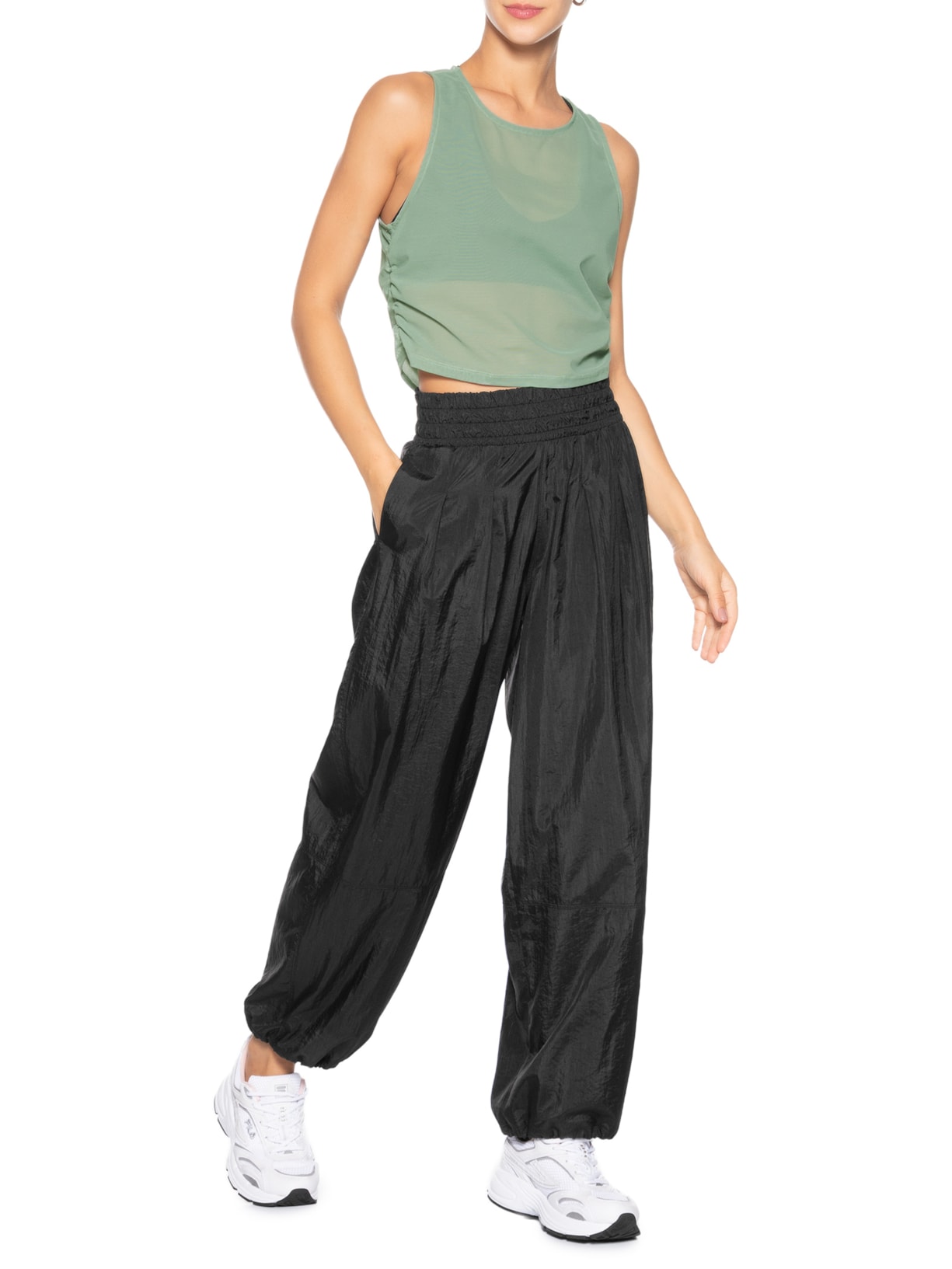 Regata Feminina Tennis Club Verde Fila