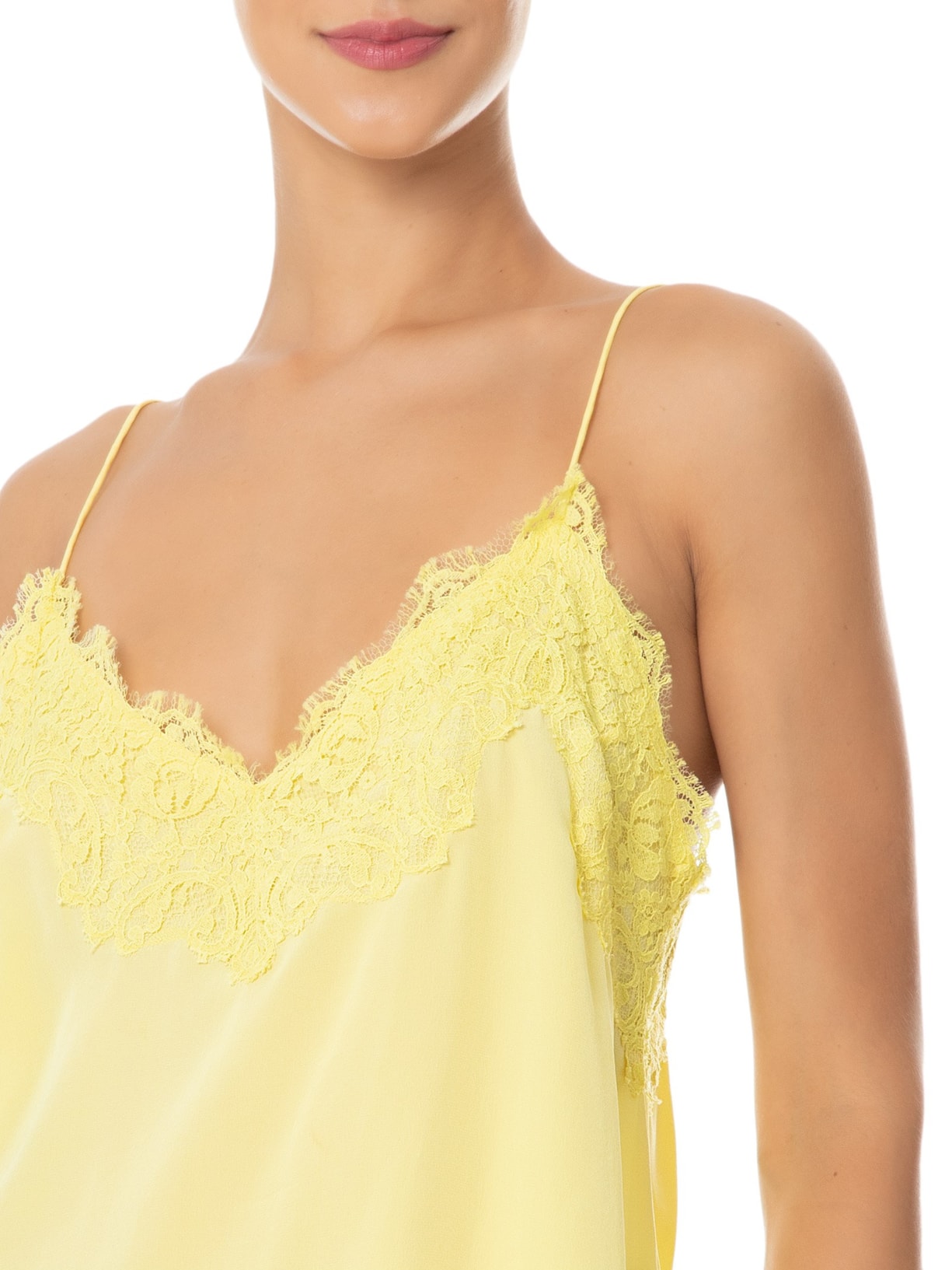 Regata Feminina Tereza Amarelo Animale