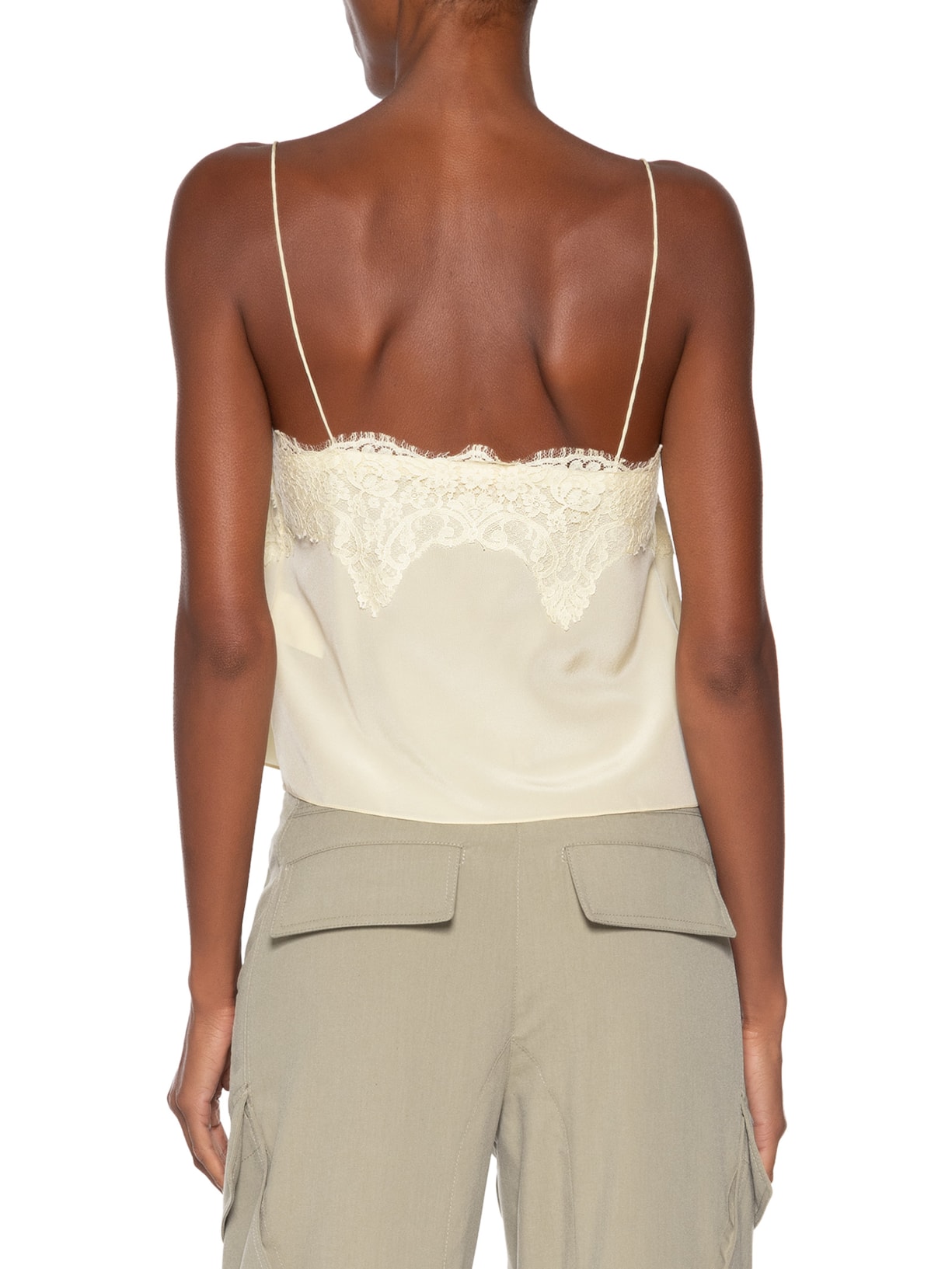 Regata Feminina Tereza Decote Reto Campo Amarelo Animale