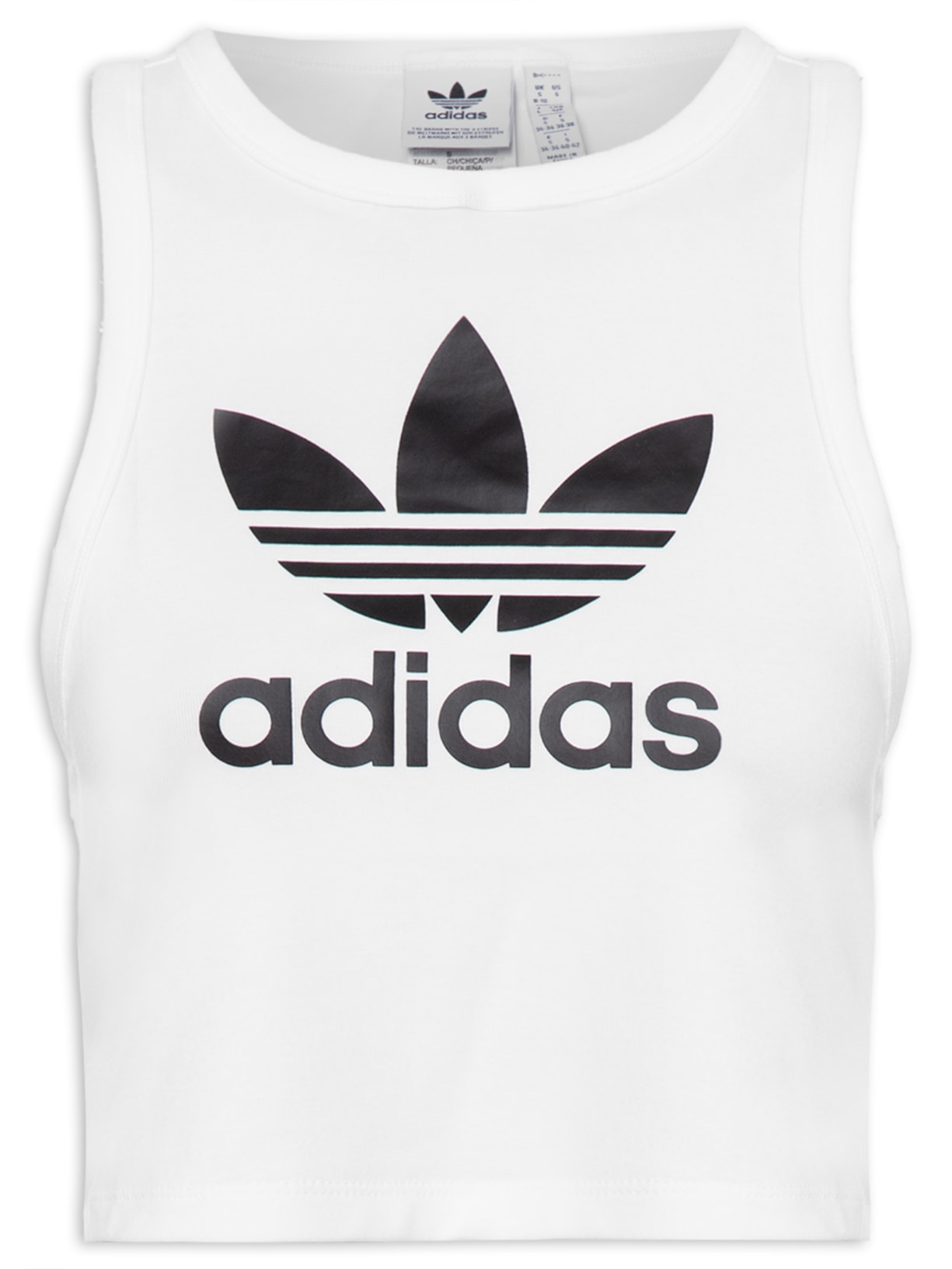 Regata Feminina Trefoil - Branco