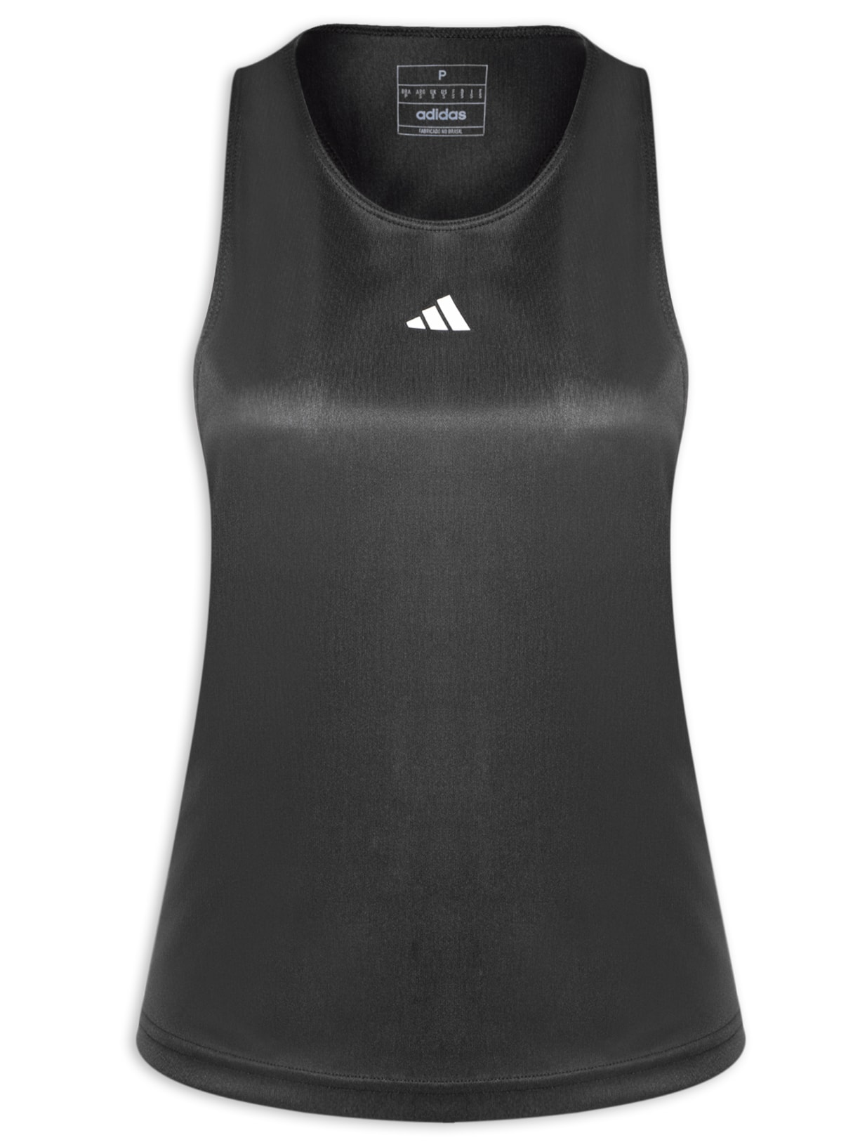 Regata Feminina Treino De Poliéster - Preto