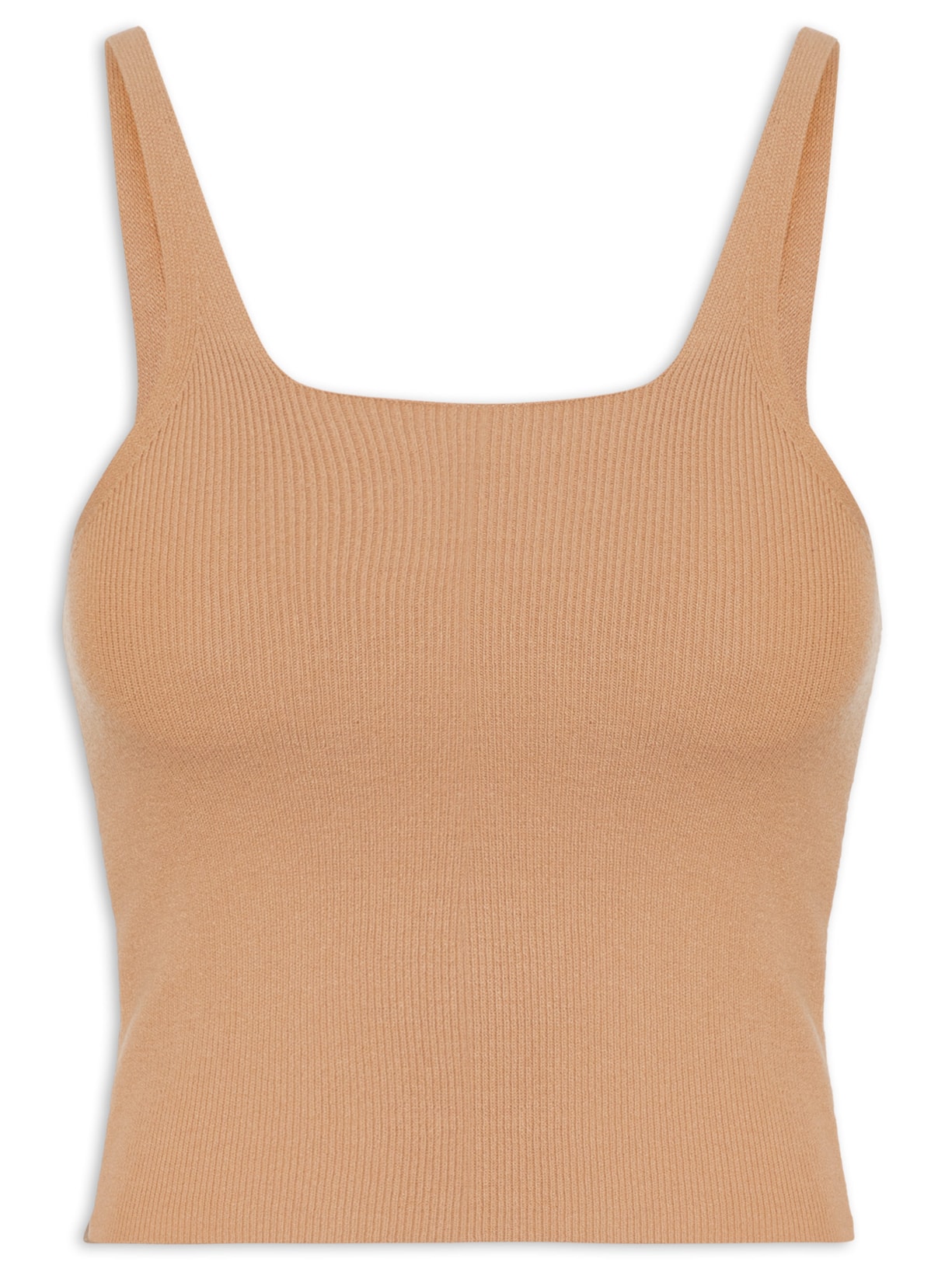 Regata Feminina Tricot - Bege