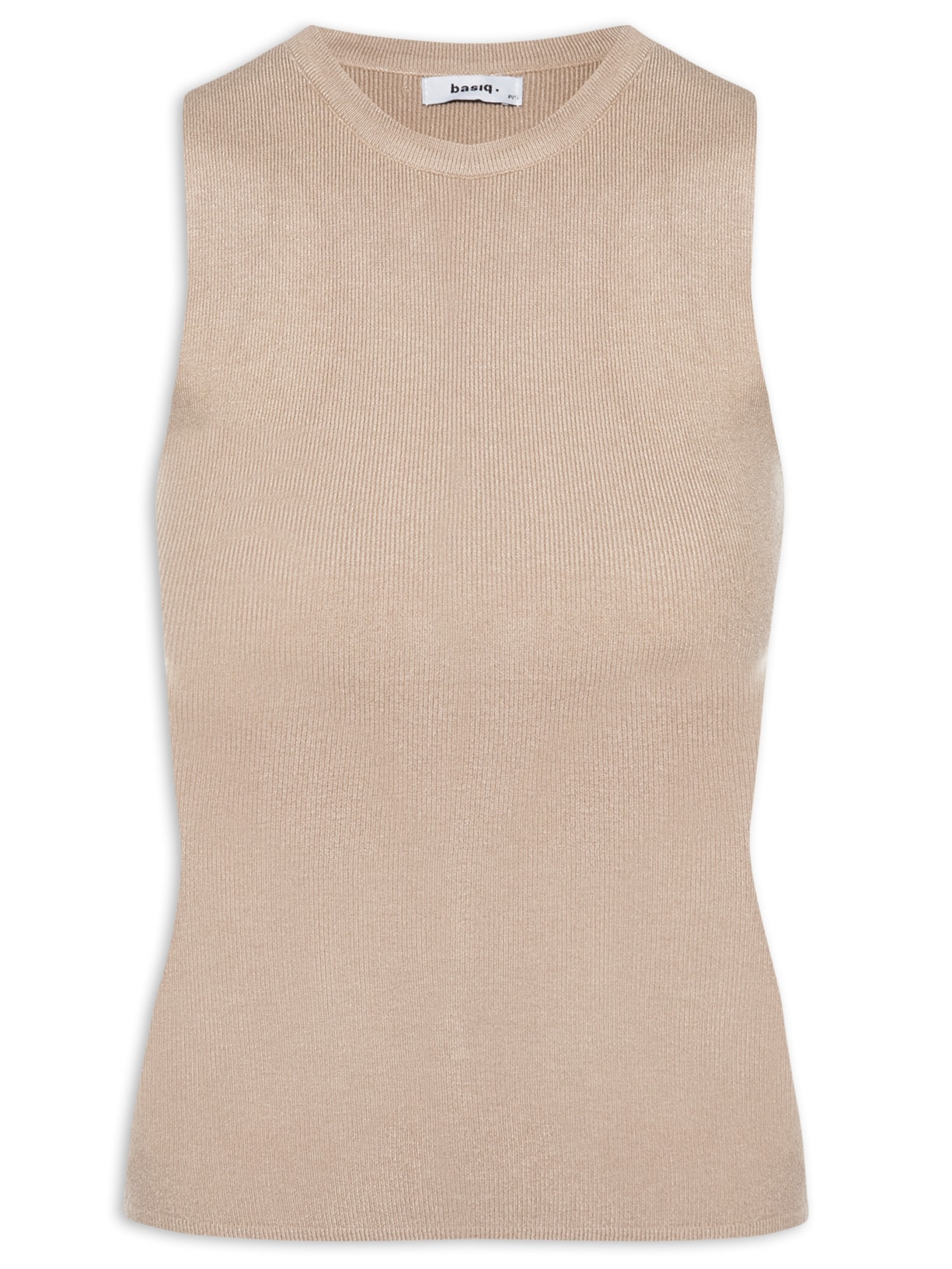 Regata Feminina Tricot - Bege