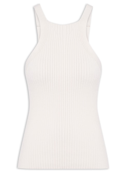 Regata Feminina Tricot - Bege