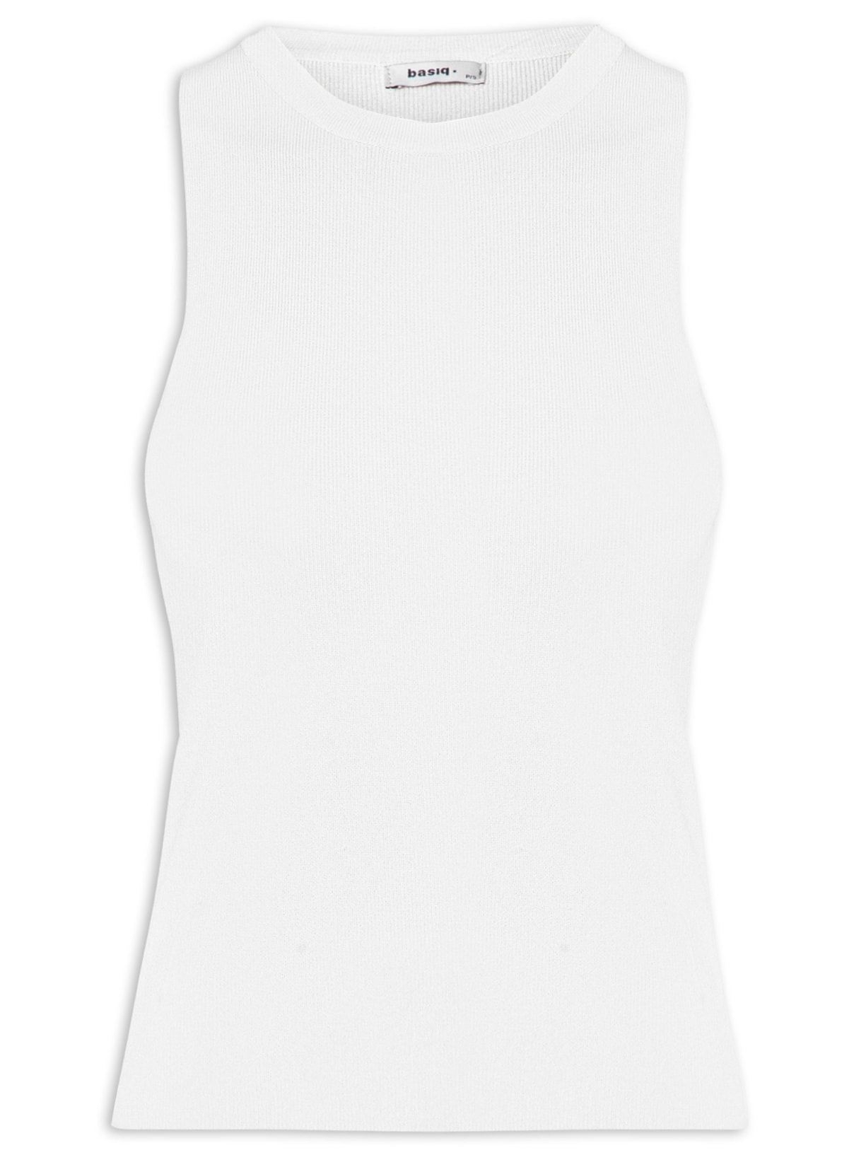 Regata Feminina Tricot Modal - Branco