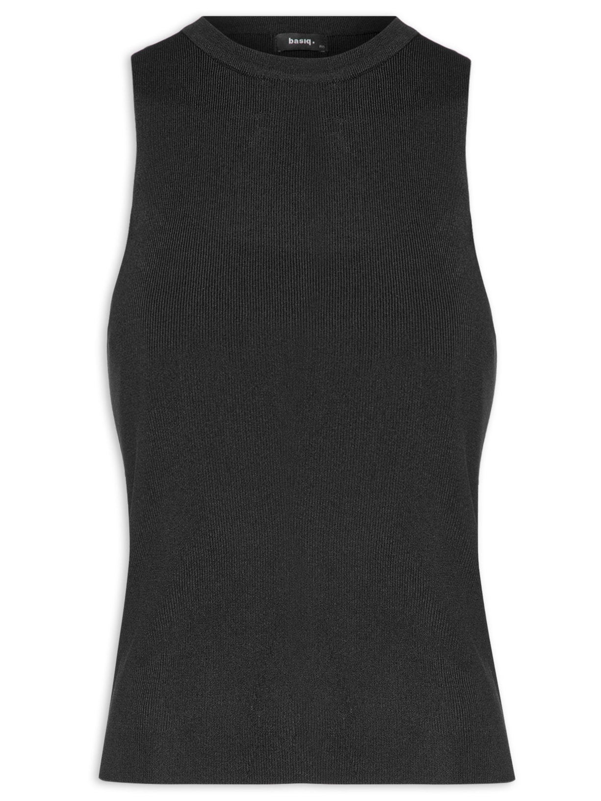 Regata Feminina Tricot Modal - Preto