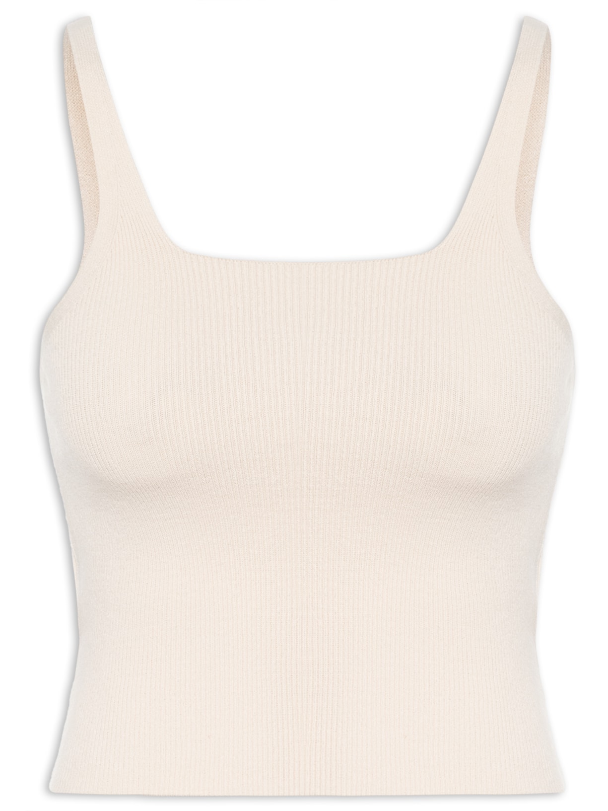 Regata Feminina Tricot - Off White