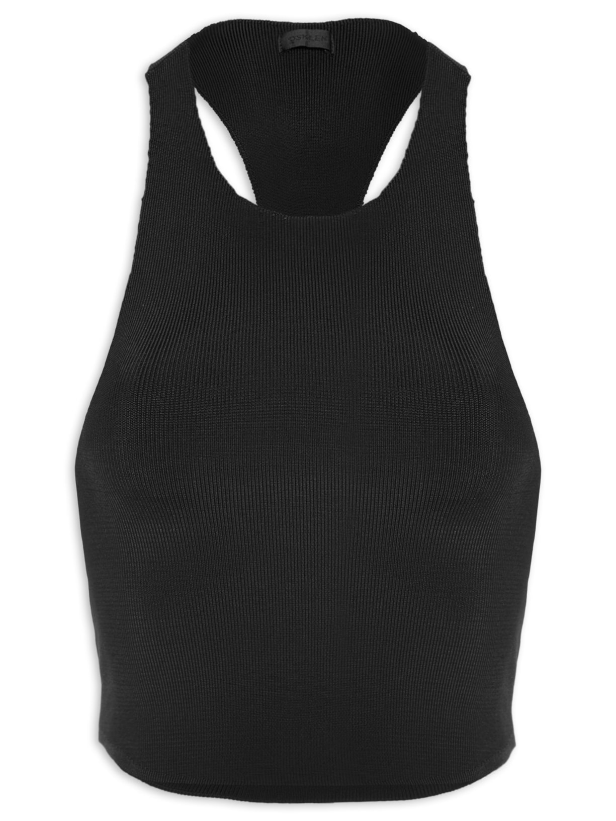 Regata Feminina Tricot Rayon Nadador - Preto