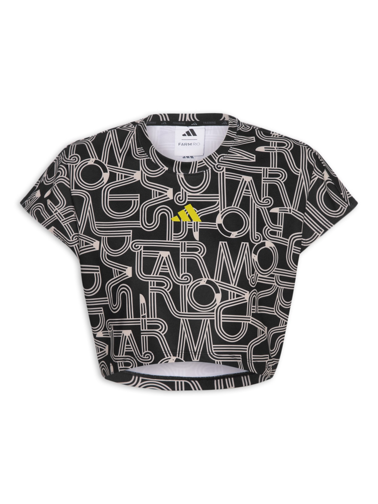 Regata Feminina TRN Preto Adidas + Farm