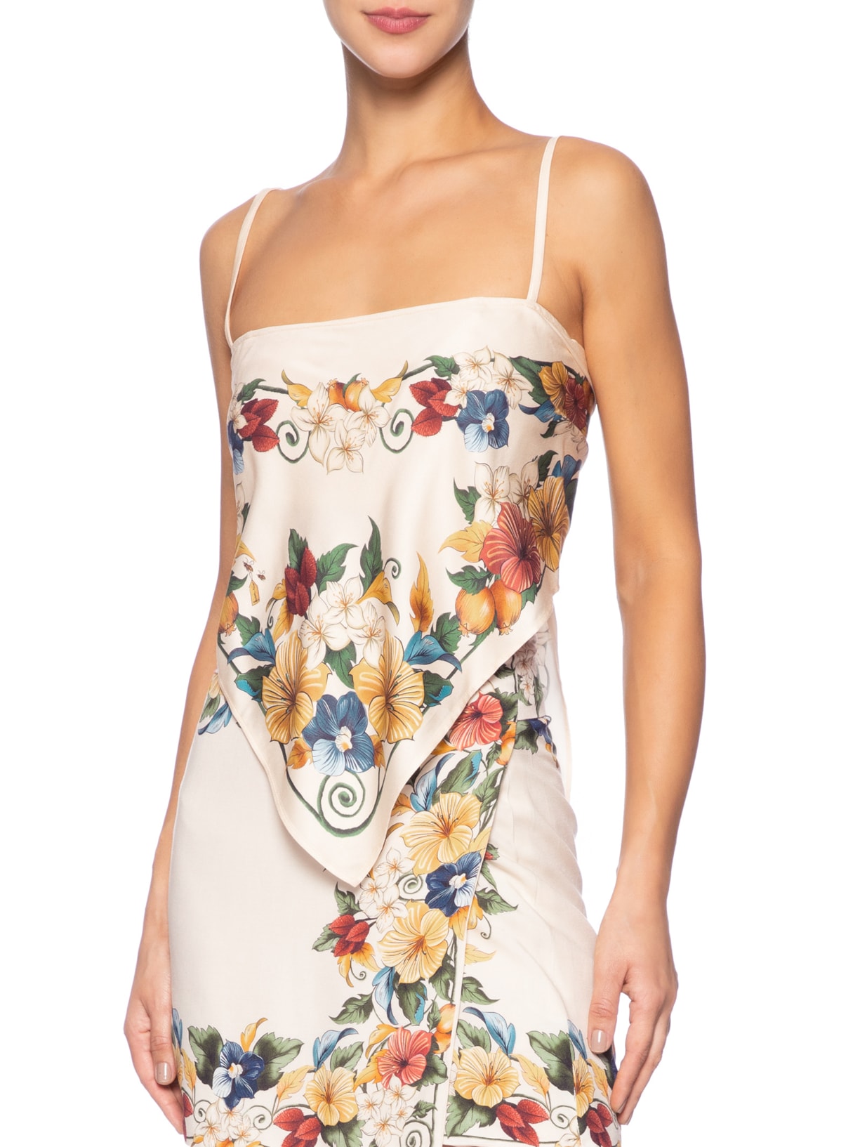 Regata Feminina Tropicalzinho Amarelo Farm