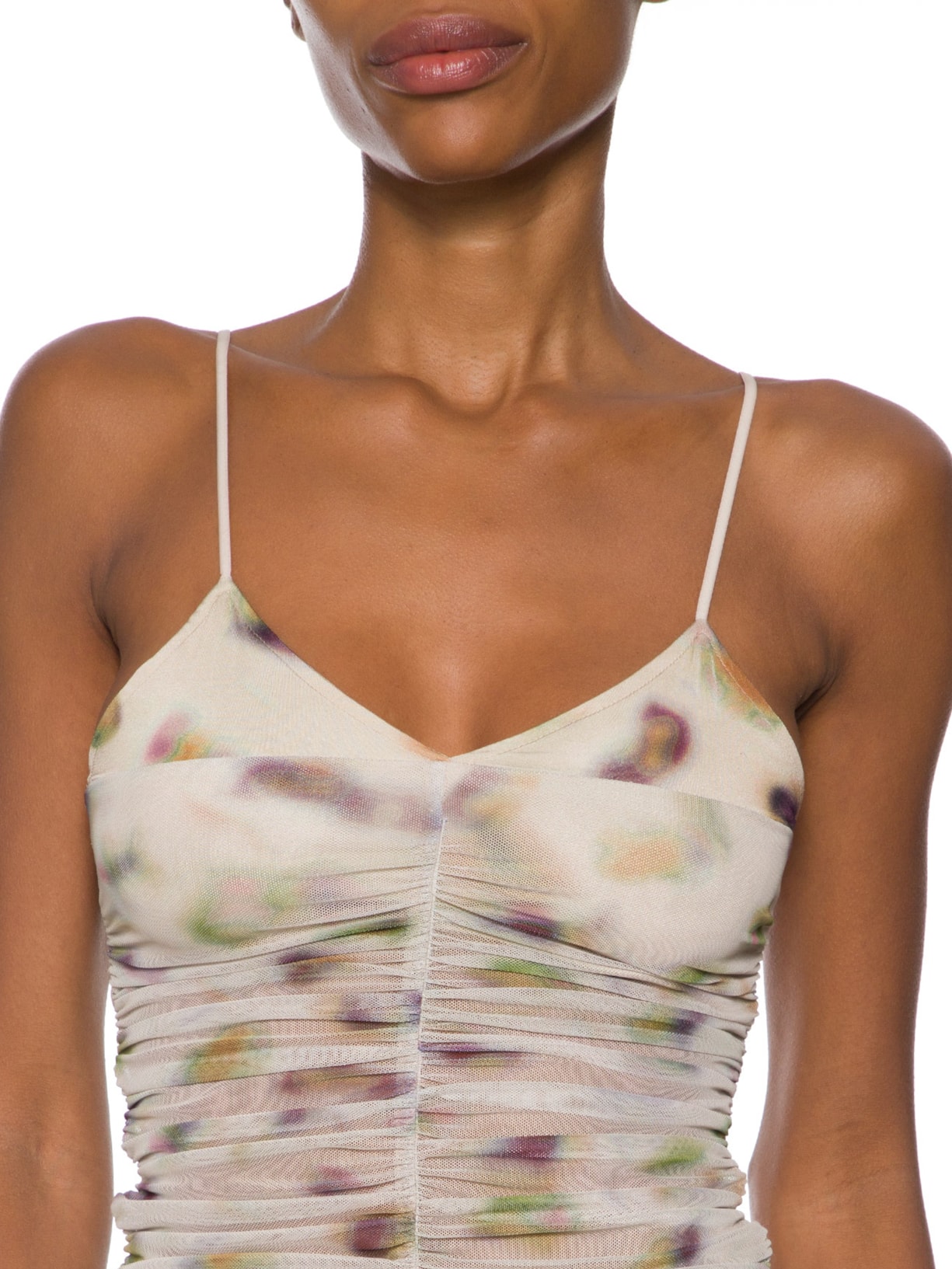 Regata Feminina Tule Digital Oasis Off White Animale Jeans