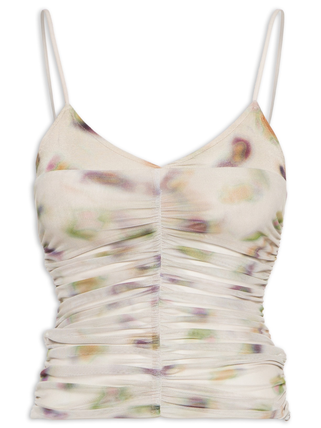 Regata Feminina Tule Digital Oasis - Off White