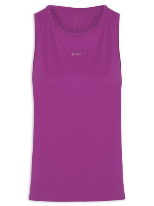 Regata Feminina Twist Up Loose - Roxo