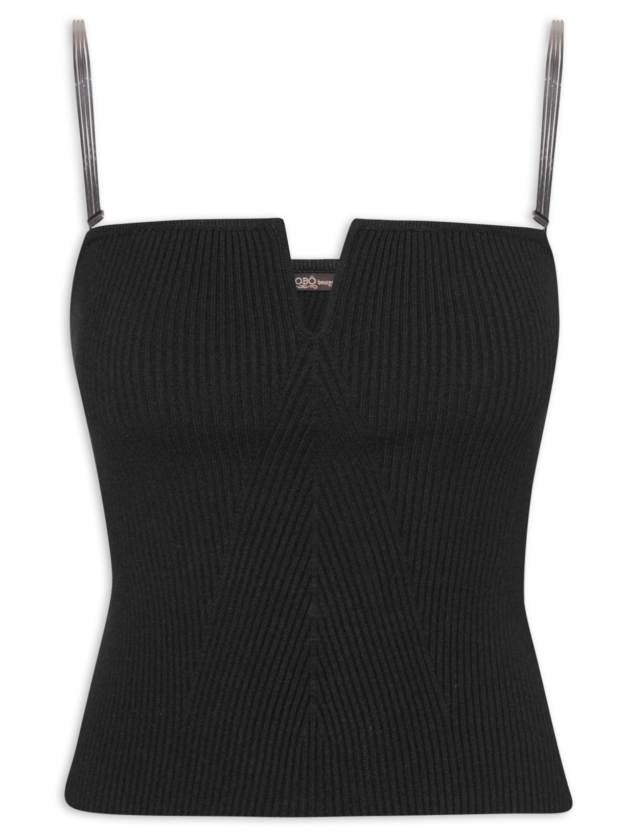 Regata Feminina Veronica Tricot - Preto