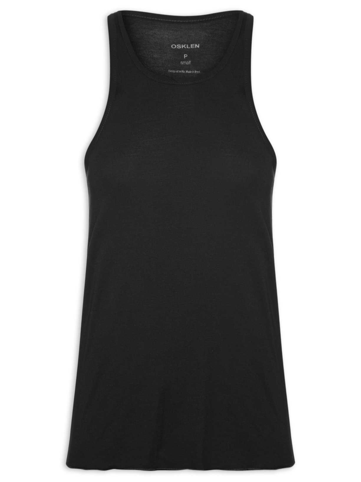 Regata Feminina Viés Light - Preto