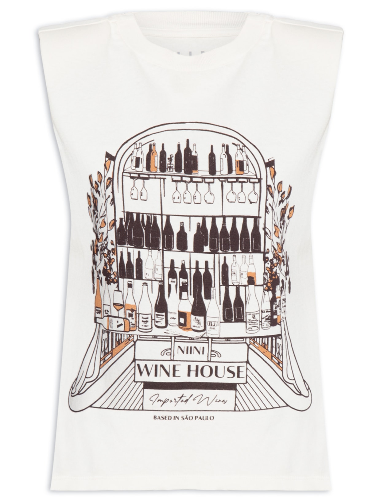 Regata Feminina Wine House - Off White