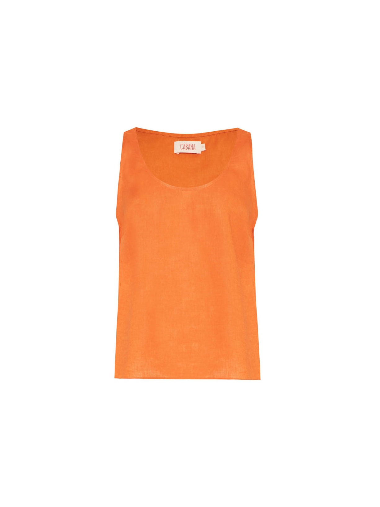 Regata Linho Tangerina Cabana Crafts