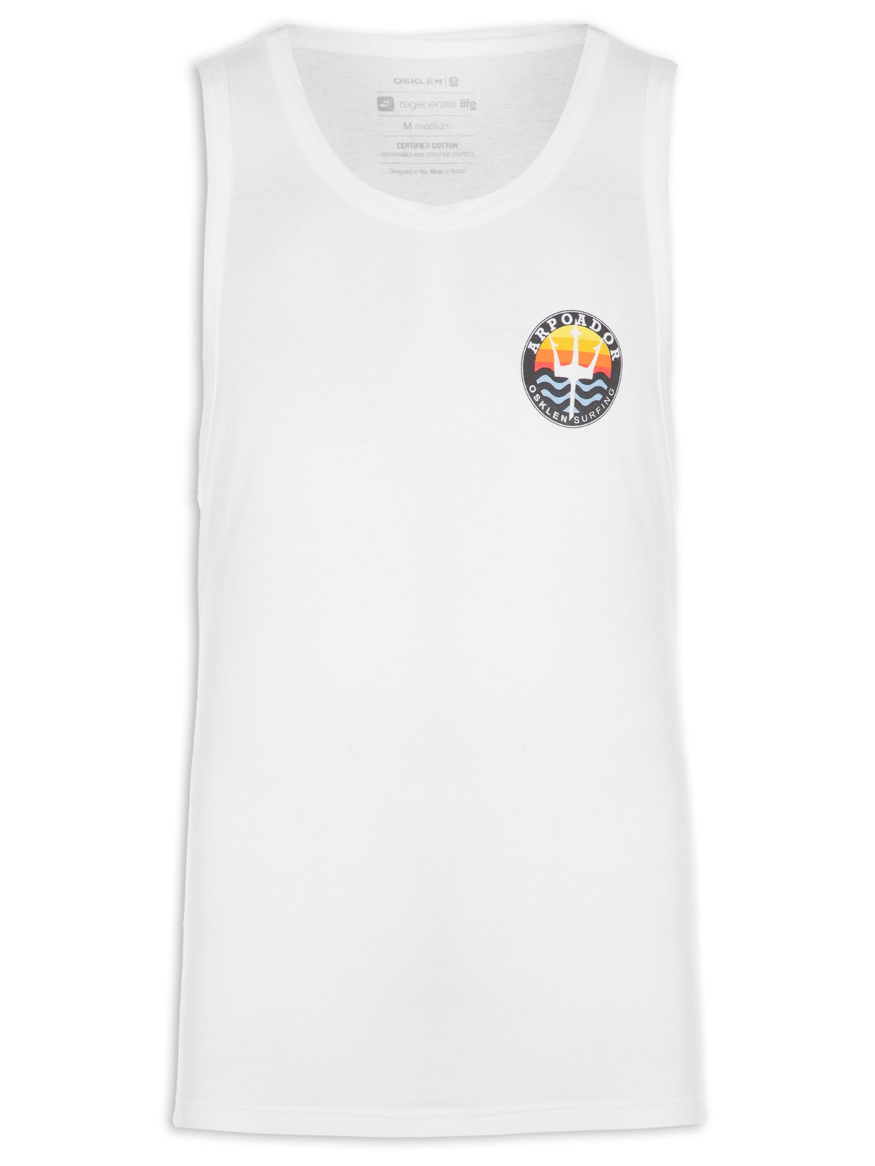 Regata Masculina Arpatche - Branco