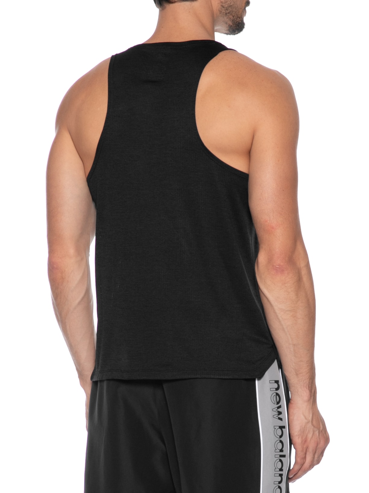 Regata Masculina Athletics Run – Preto New Balance