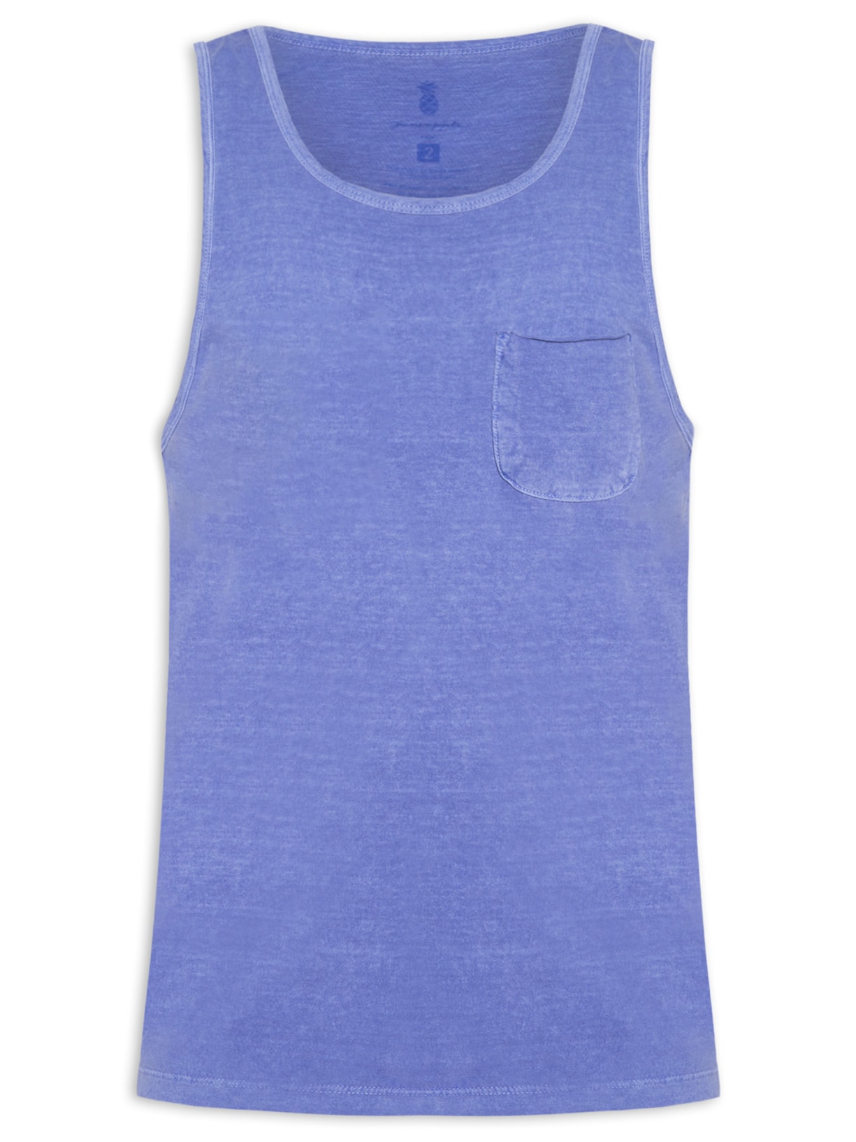 Regata Masculina Bolso Stoned - Azul