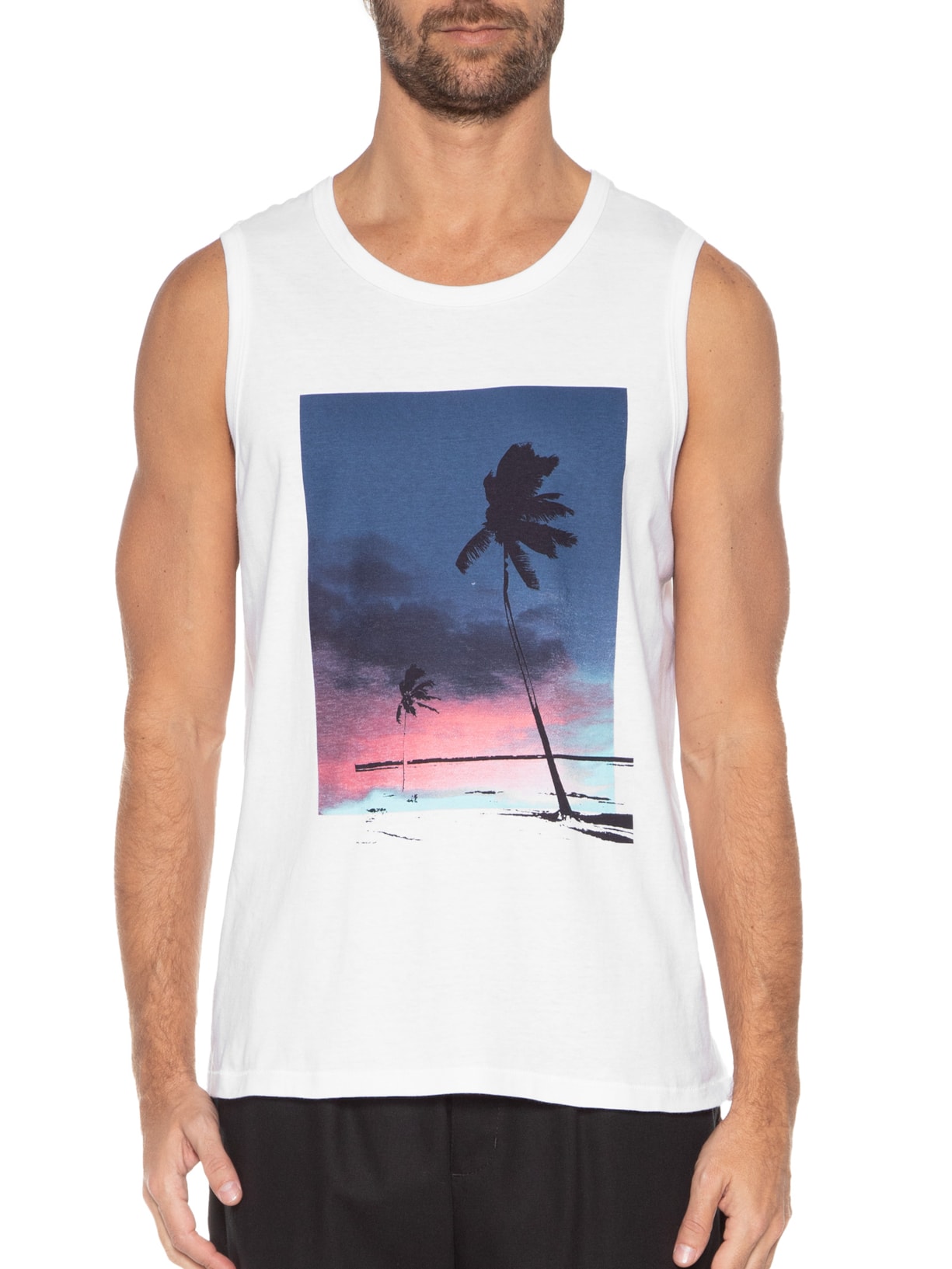 Regata Masculina Branco Hering
