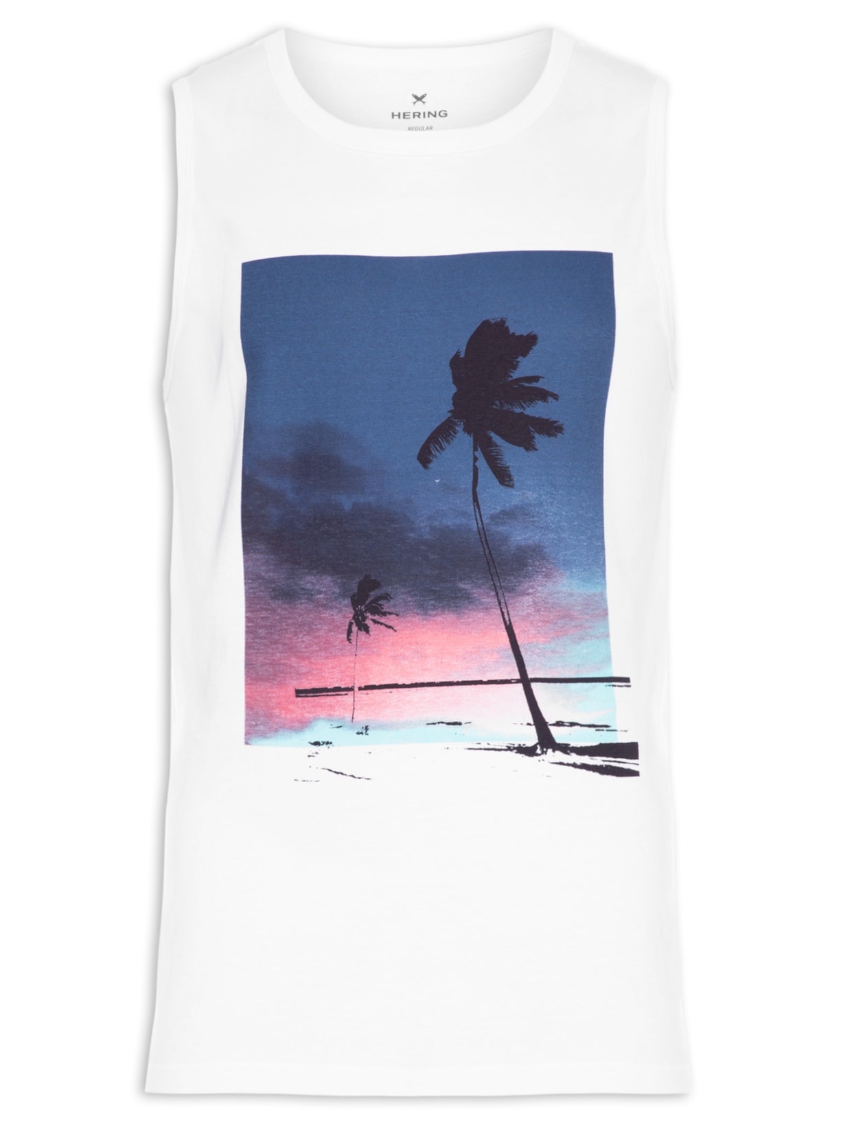 Regata Masculina Branco Hering