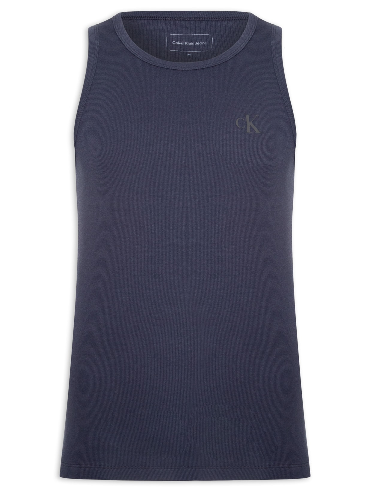 Regata Masculina Ckj Ribana Logo Monogram - Azul