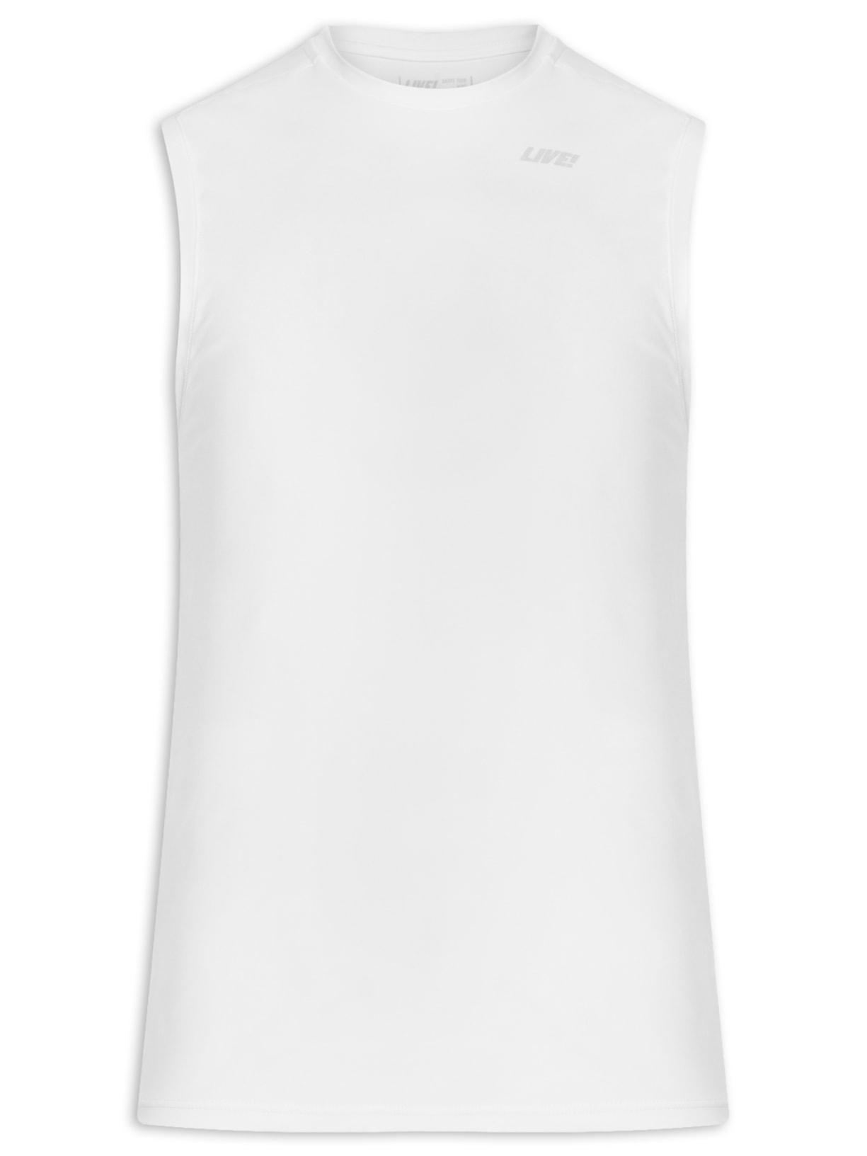 Regata Masculina Comfy Bio Stretch Men - Branco