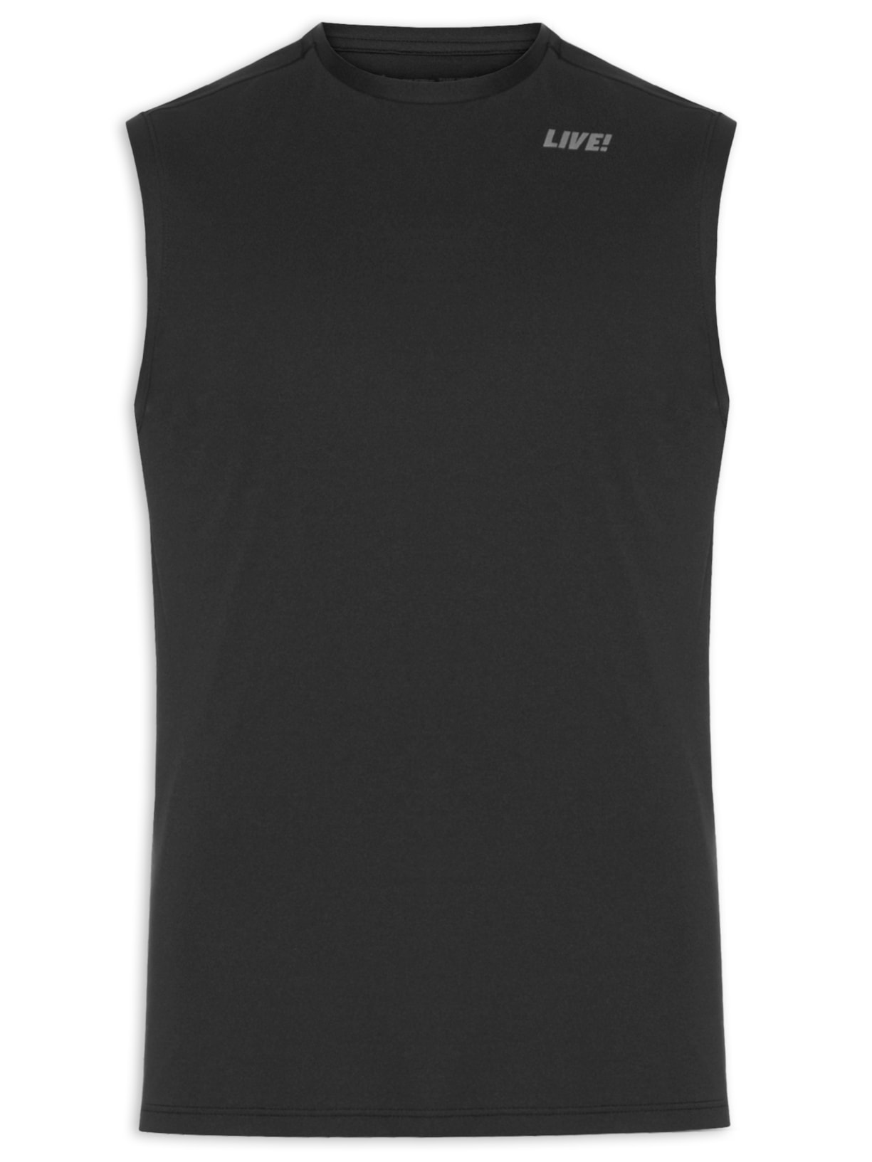 Regata Masculina Comfy Bio Stretch Men - Preto