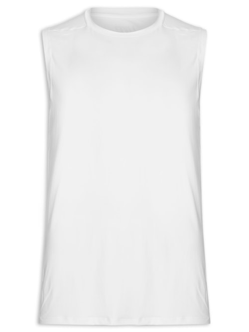 Regata Masculina Comfy Equilíbrio Men - Branco