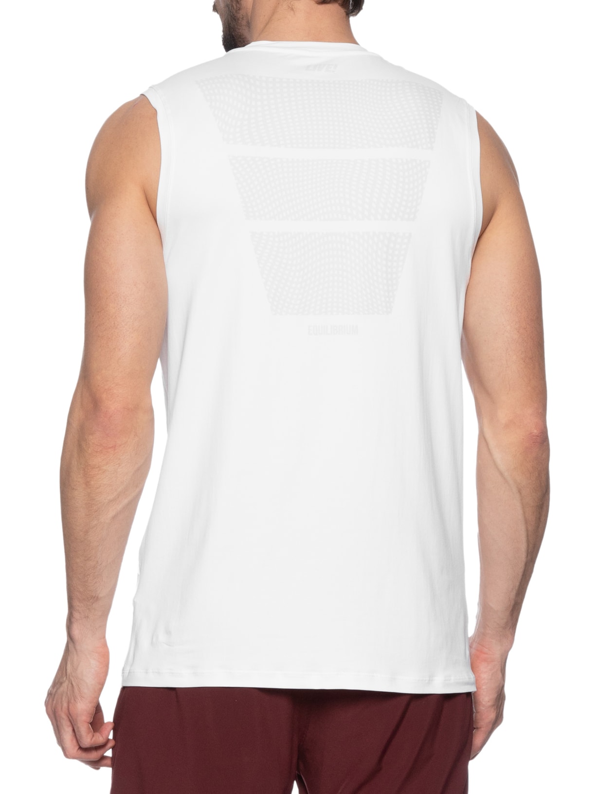 Regata Masculina Comfy Equilíbrio Men Branco Live!