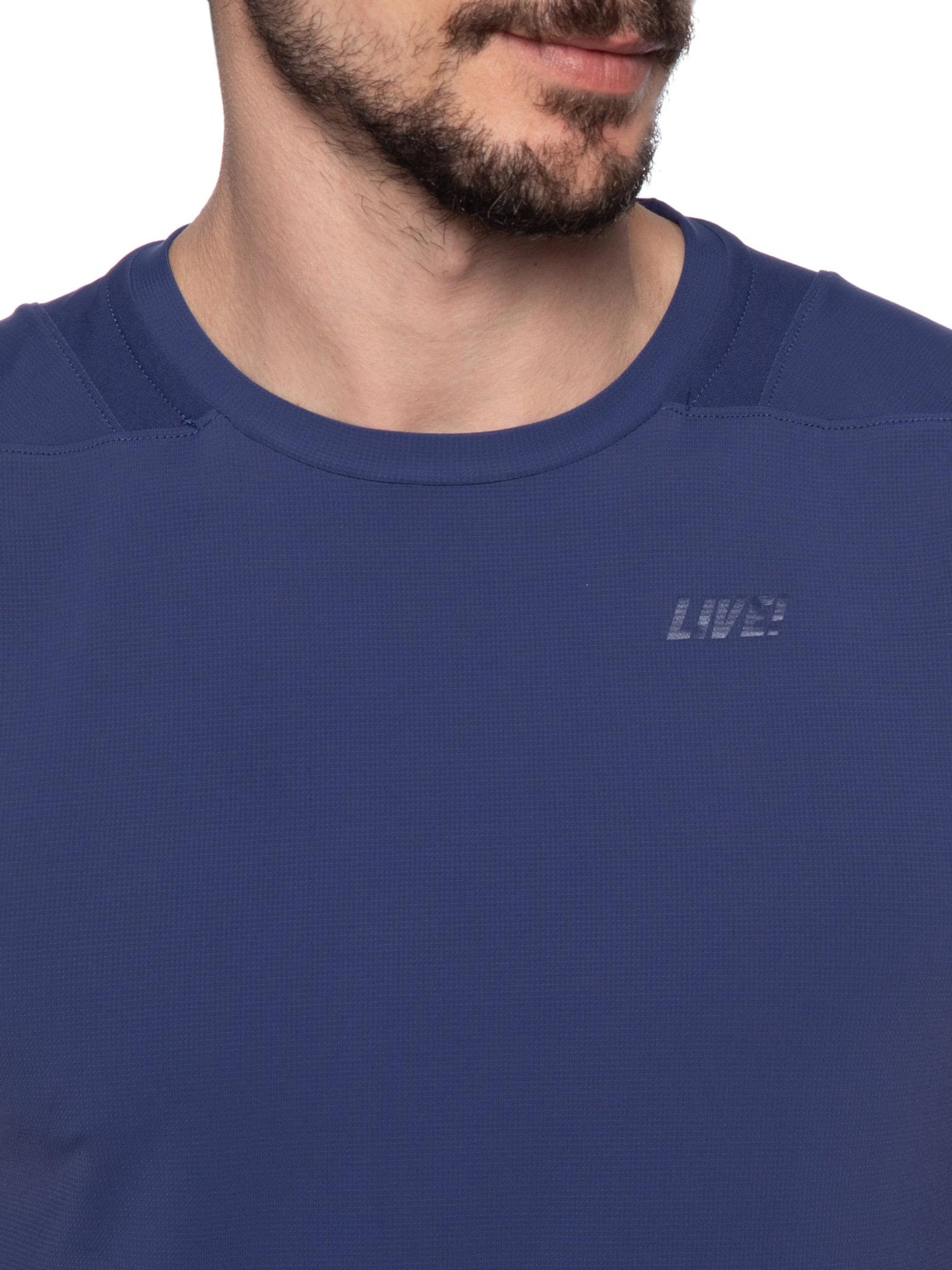 Regata Masculina Comfy Mix Men Azul Live!