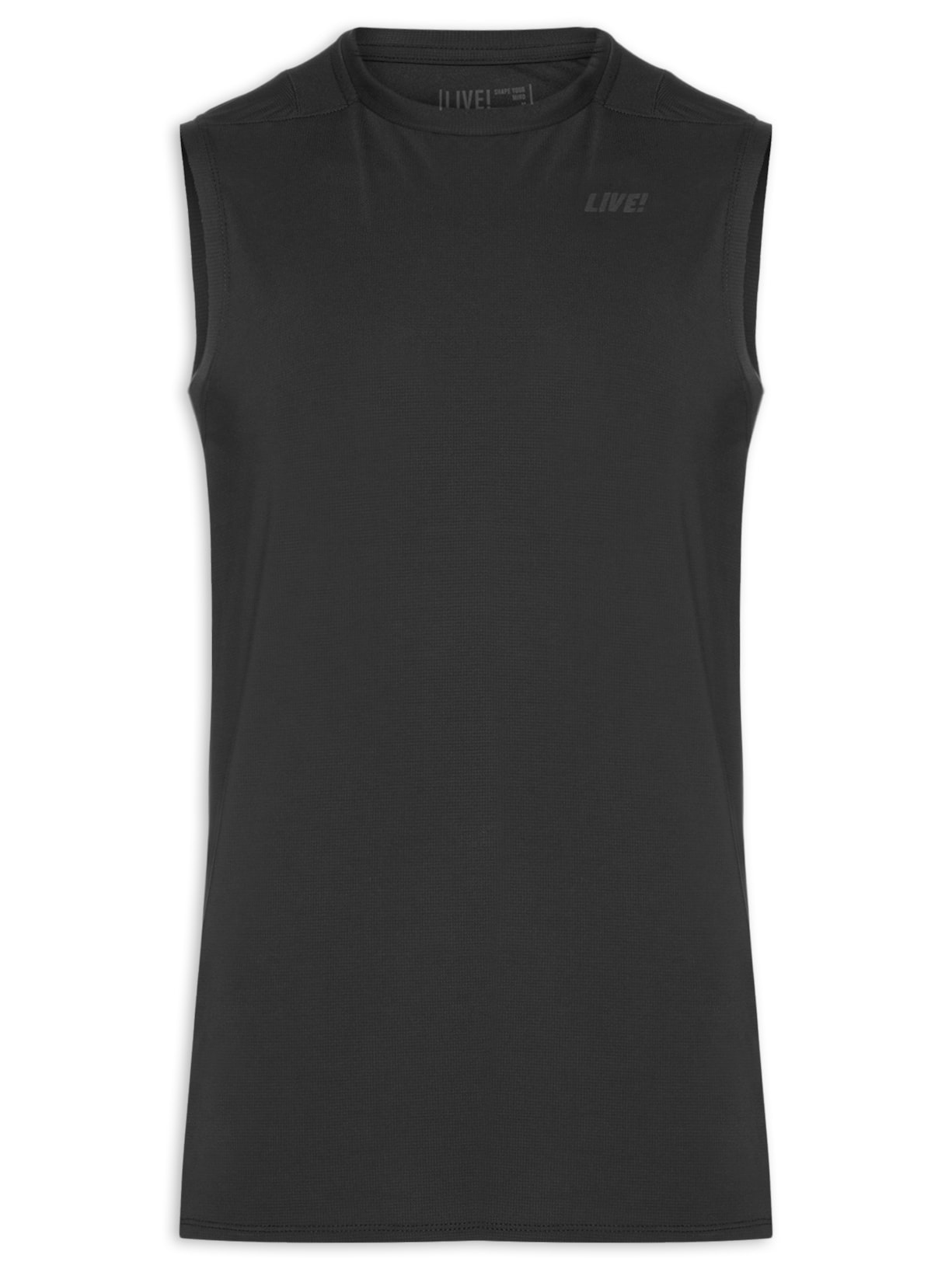 Regata Masculina Comfy Mix Men - Preto