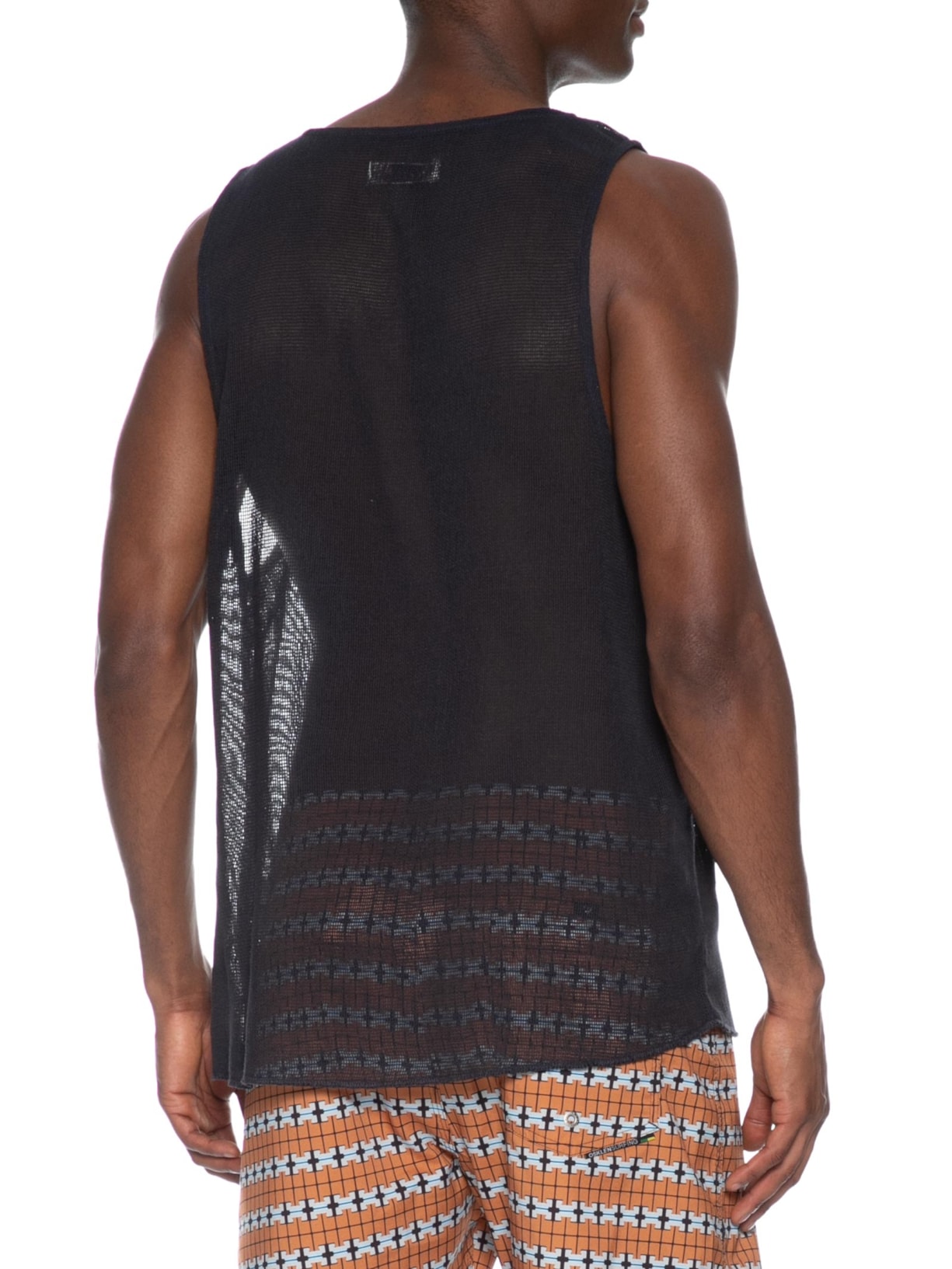 Regata Masculina Cotton Caiçara Azul Osklen