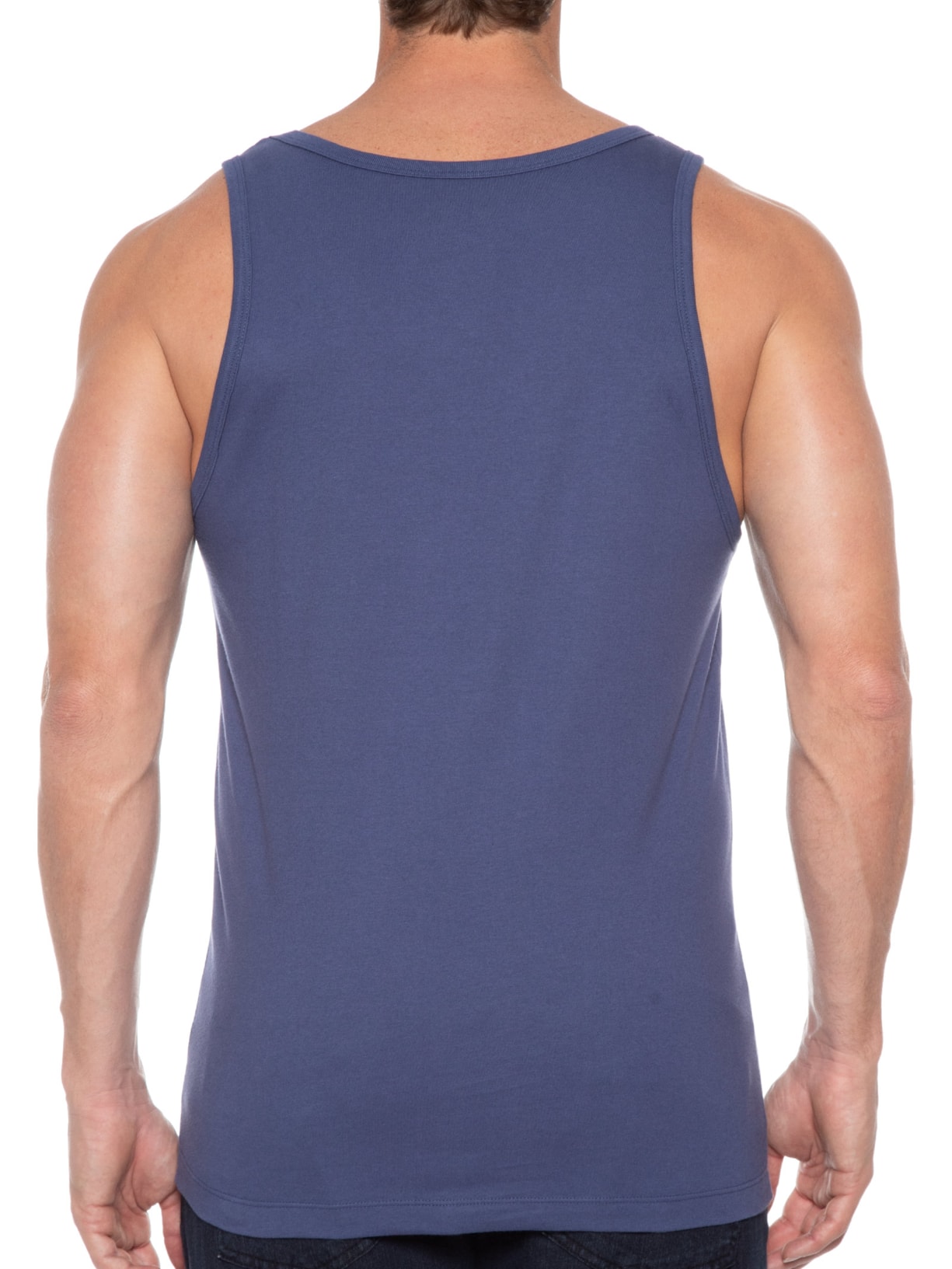 Regata Masculina Cotton Fine Easa Azul Ellus